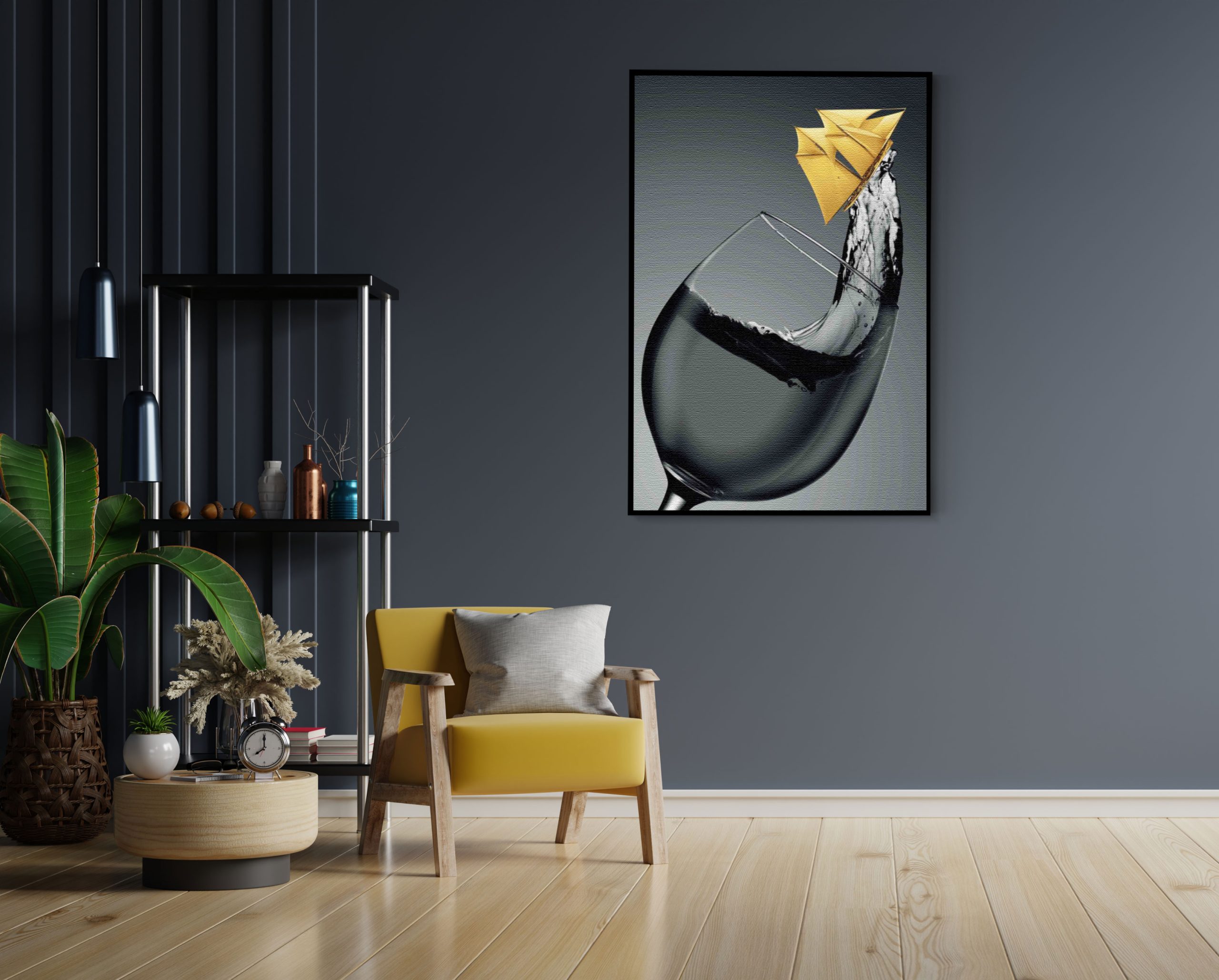 Akoestisch Schilderij Sailing Wine 02 Rechthoek Verticaal Template 50 70 verticaal eten en drinken 81 1 scaled 1