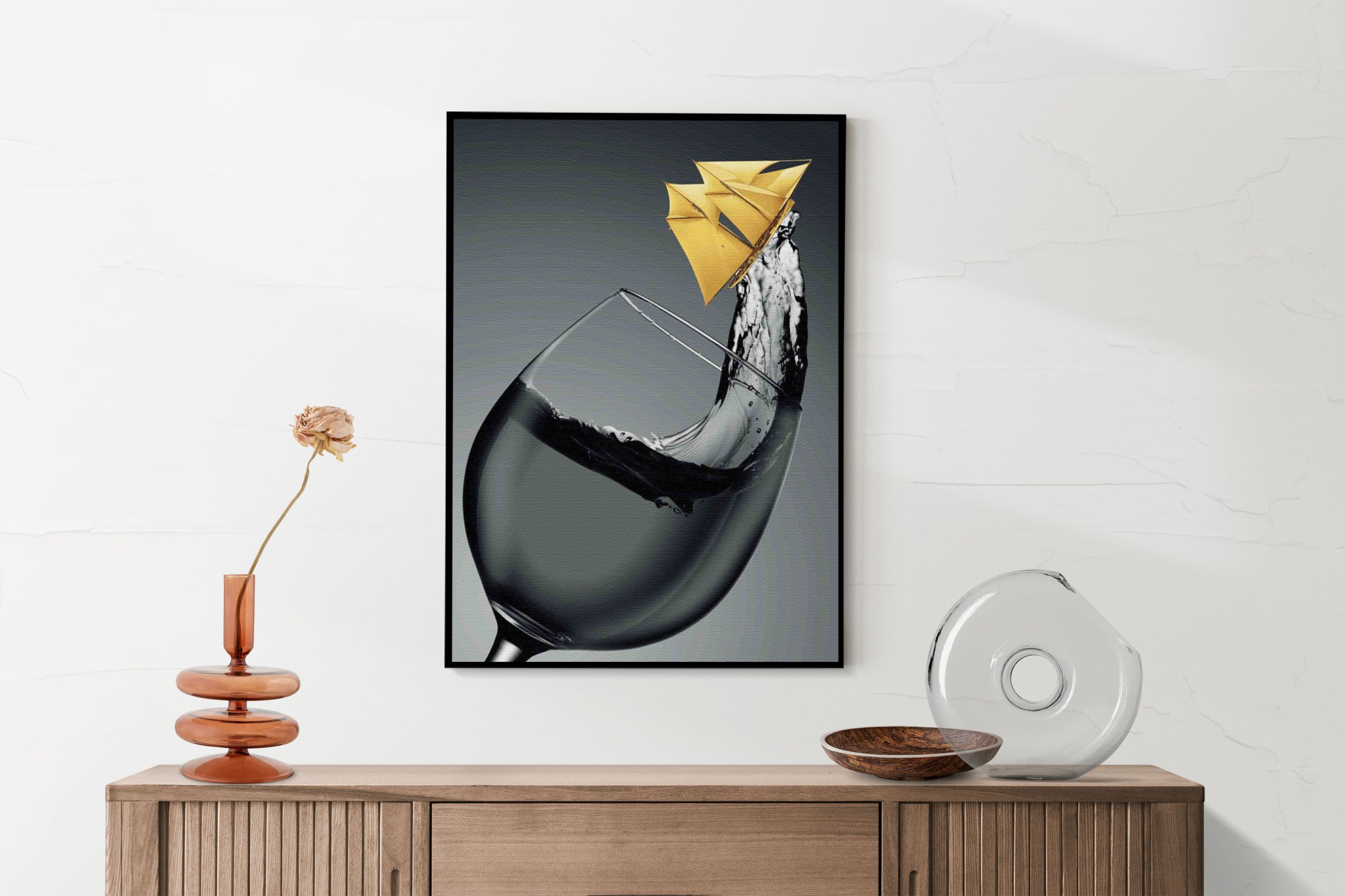 Akoestisch Schilderij Sailing Wine 02 Rechthoek Verticaal Template 50 70 verticaal eten en drinken 81 2 scaled 1