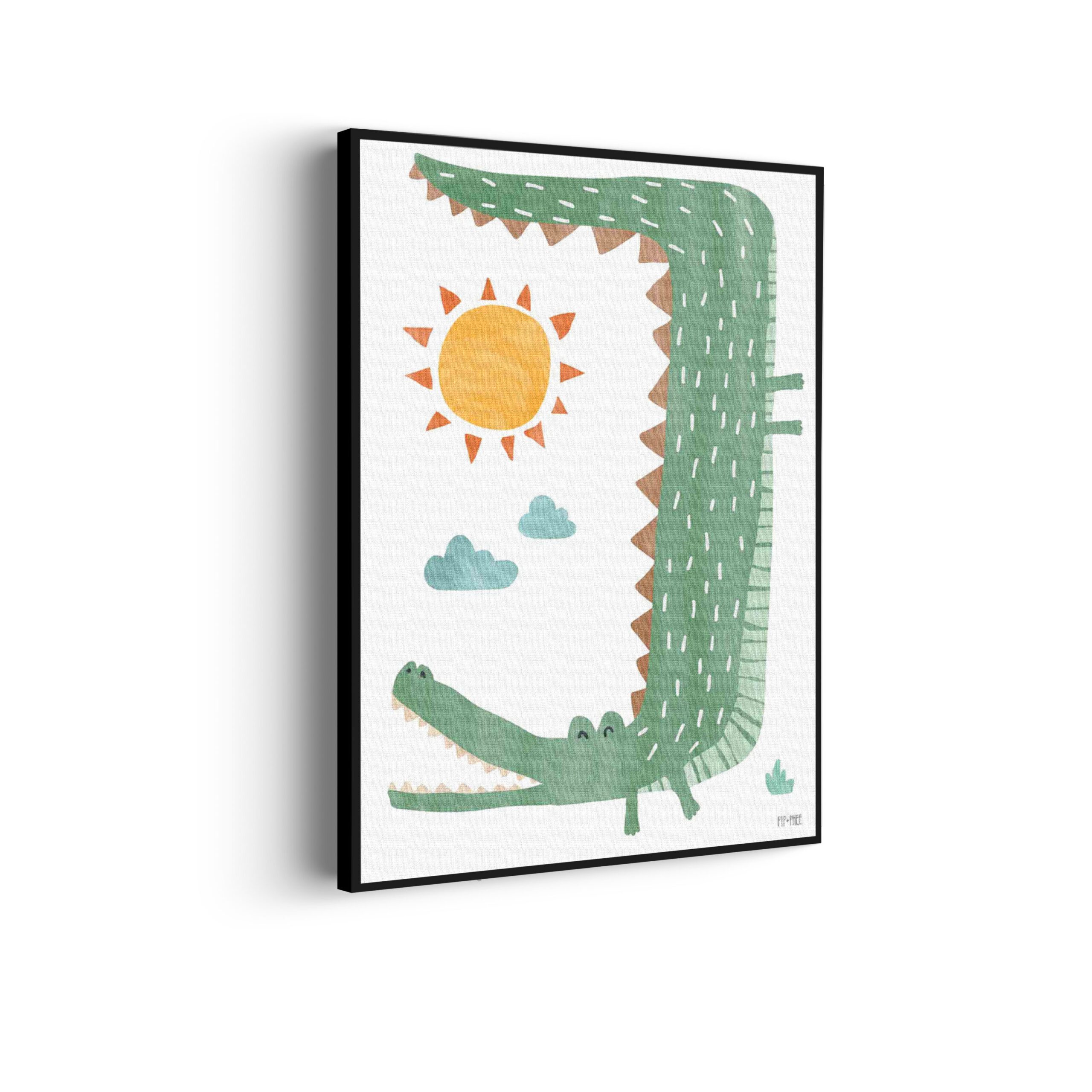 Akoestisch Schilderij De Grote Krokodil Rechthoek Verticaal Template 50 70 verticaal kinderen 25 scaled 1