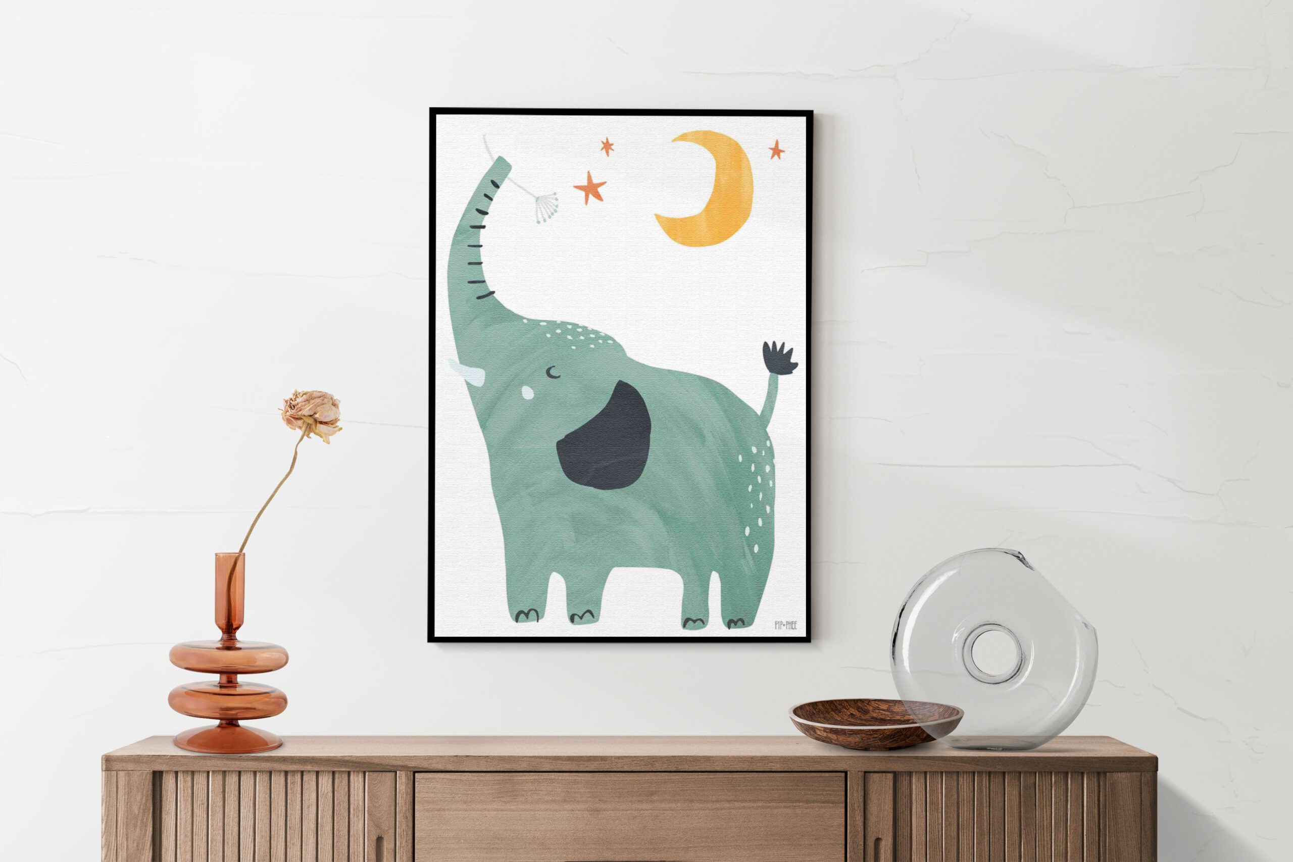 Akoestisch Schilderij De Blije Olifant Rechthoek Verticaal Template 50 70 verticaal kinderen 26 1 1 scaled 1