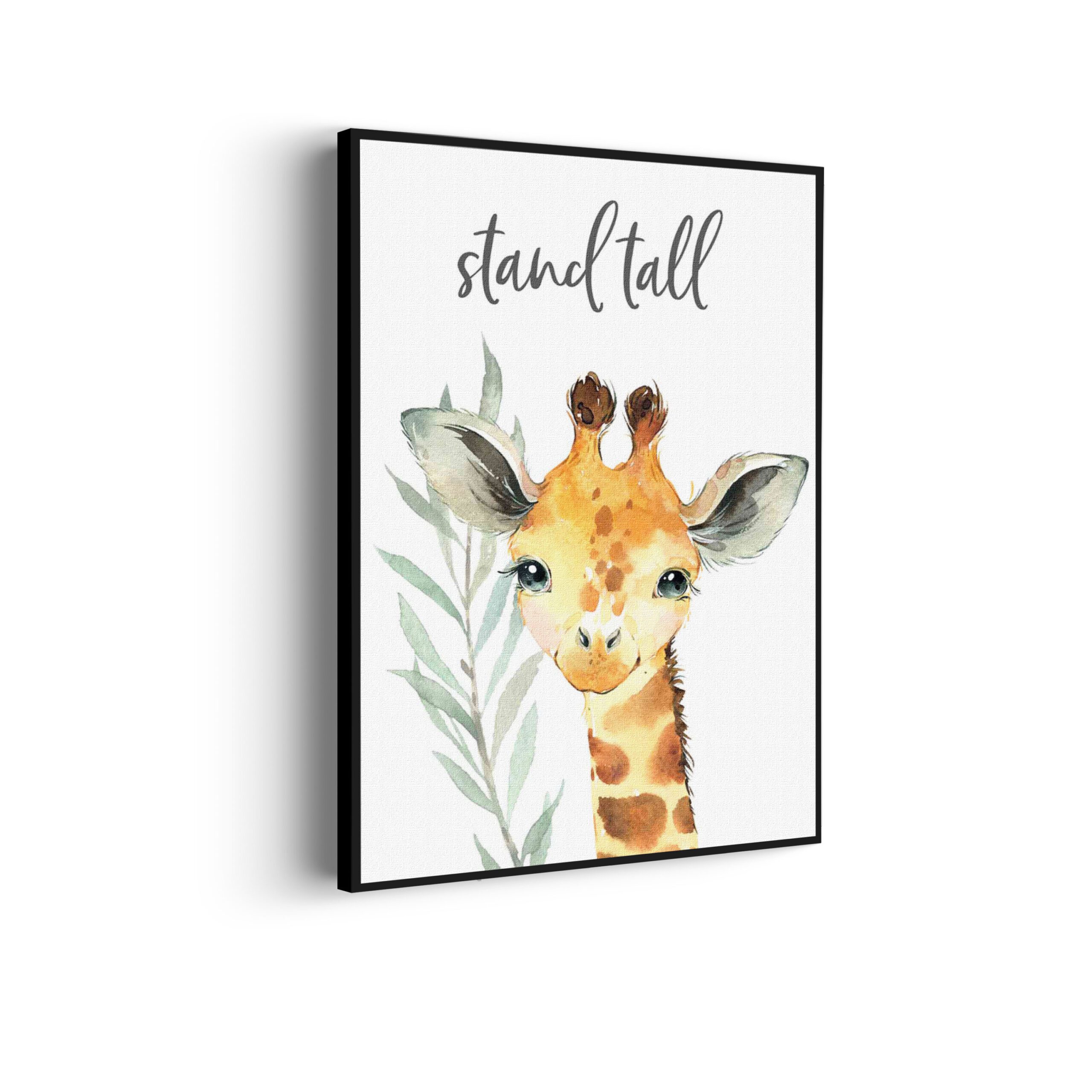 Akoestisch Schilderij Giraffe met de lange nek Rechthoek Verticaal Template 50 70 verticaal kinderen 5 scaled 1