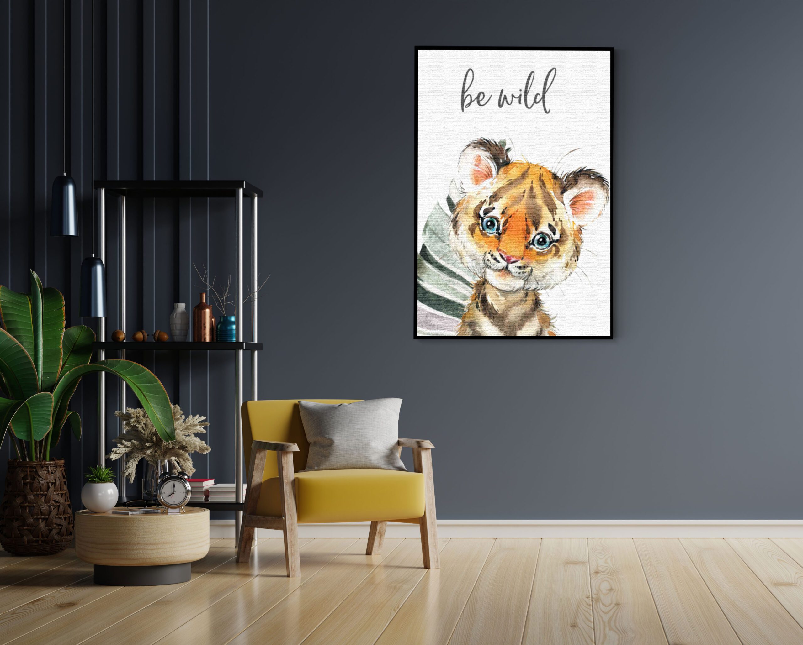 Akoestisch Schilderij Leeuwtje in de Jungle Rechthoek Verticaal Template 50 70 verticaal kinderen 8 1 scaled 1