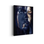 Akoestisch Schilderij Dame Gouden Make up Rechthoek Verticaal Template 50 70 verticaal lifestyle 16 scaled 1