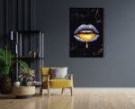 Akoestisch Schilderij Golden Money Lips Rechthoek Verticaal Template 50 70 verticaal lifestyle 5 1 scaled 1