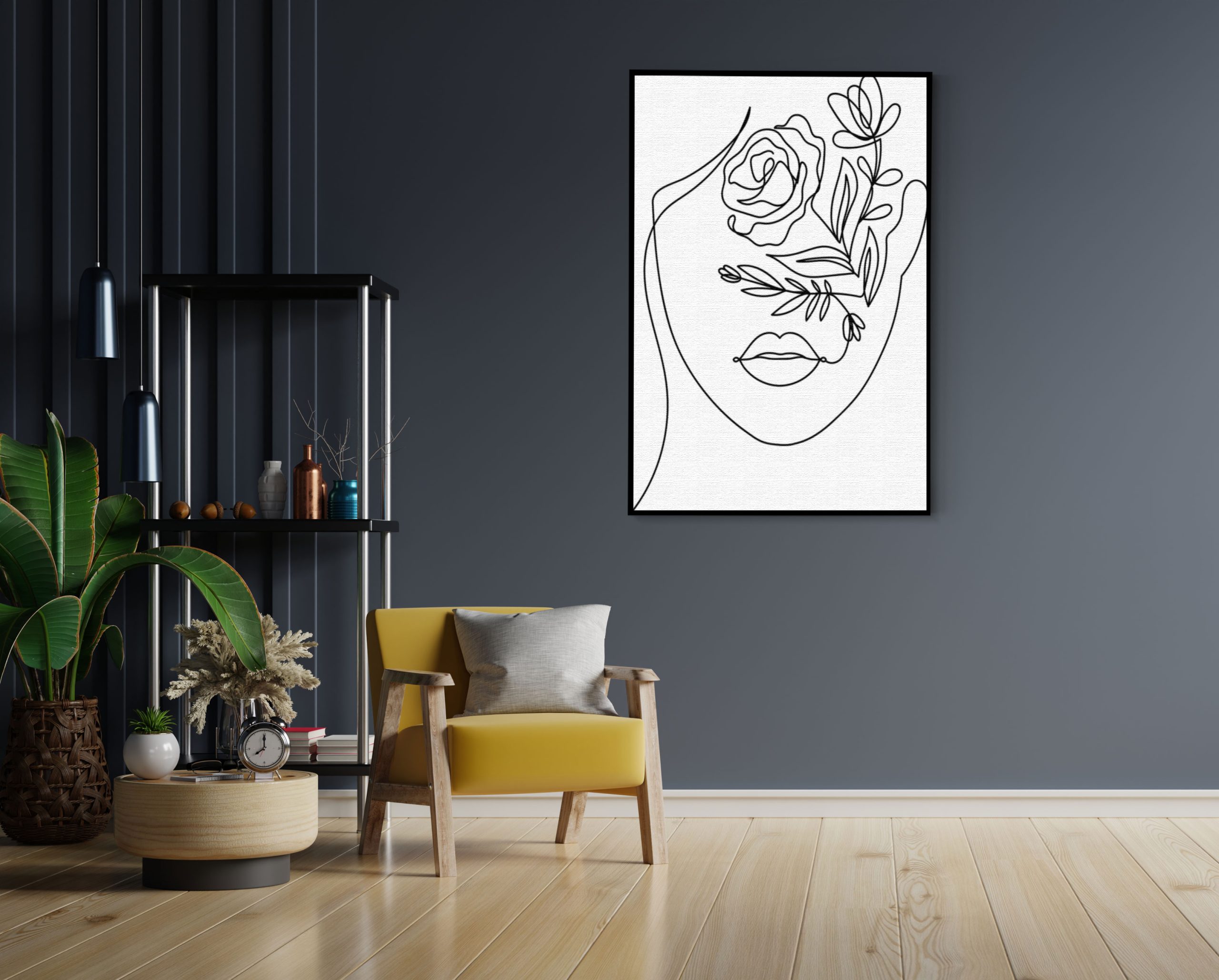 Akoestisch Schilderij De Bloemen Dame Rechthoek Verticaal Template 50 70 verticaal lifestyle 6 1 scaled 1