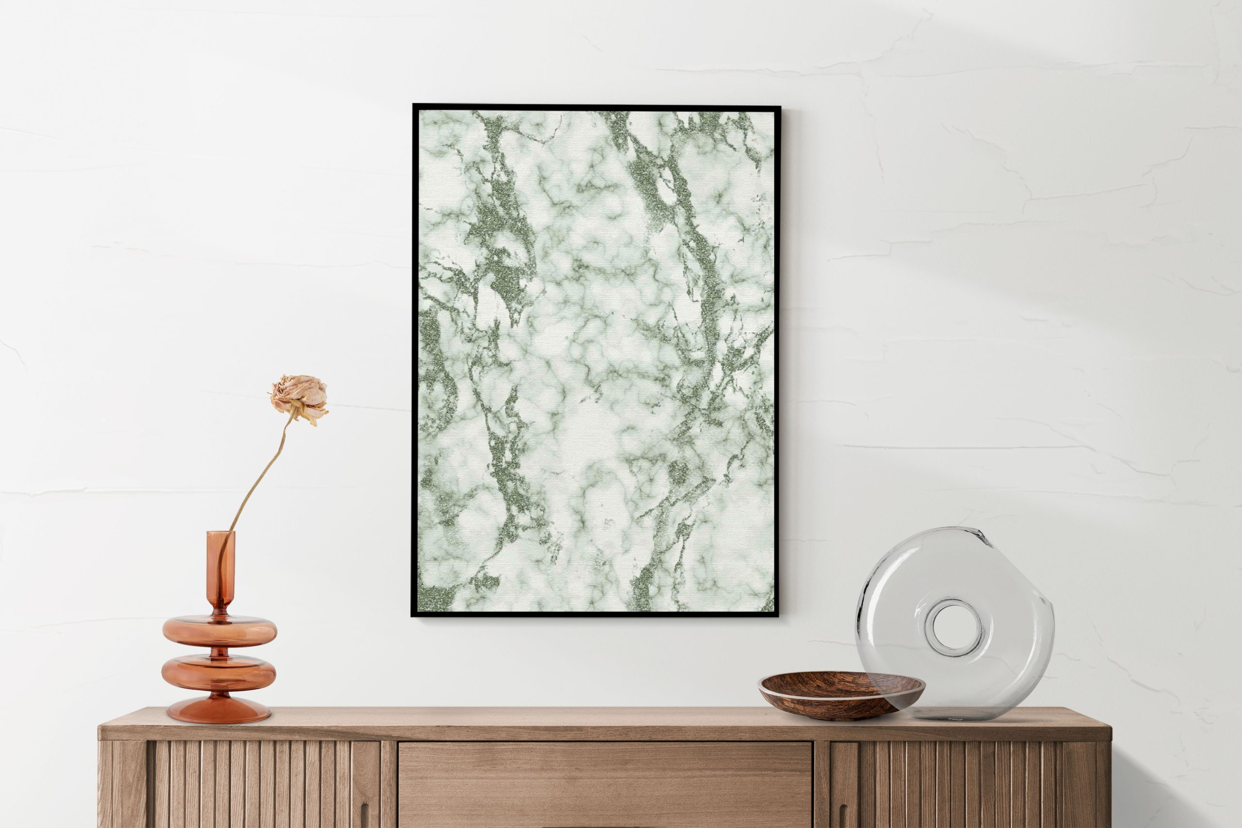 Akoestisch Schilderij Basis Marmer Look Groen Rechthoek Verticaal Template 50 70 verticaal marmer 6 2 scaled 1