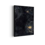 Akoestisch Schilderij Abstract Marmer Look Zwart met Goud 02 Rechthoek Verticaal Template 50 70 verticaal marmer 9 scaled 1