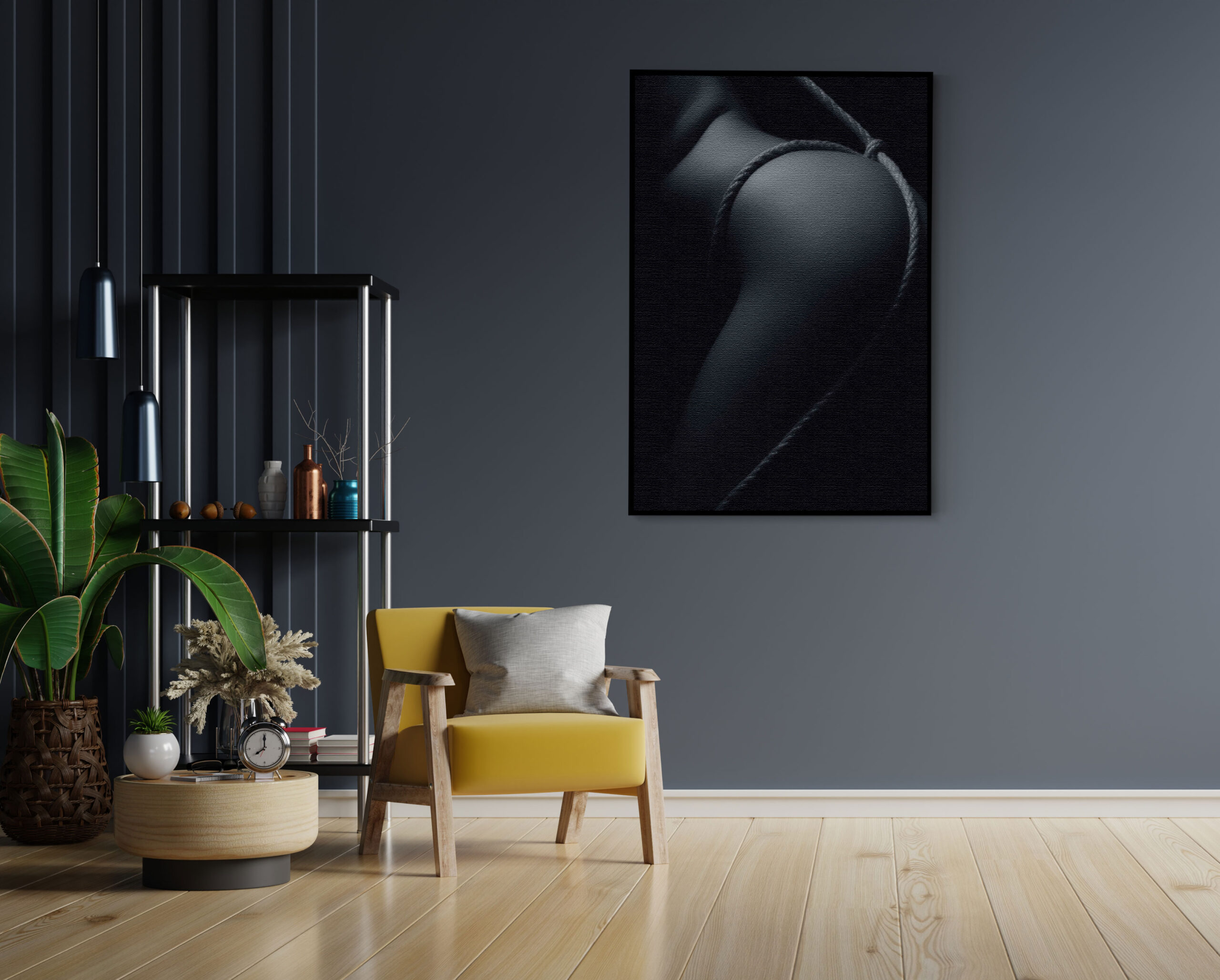 Akoestisch Schilderij Vrouw Met Sexy Touw Rechthoek Verticaal Template 50 70 verticaal mensen 3 2 scaled 1