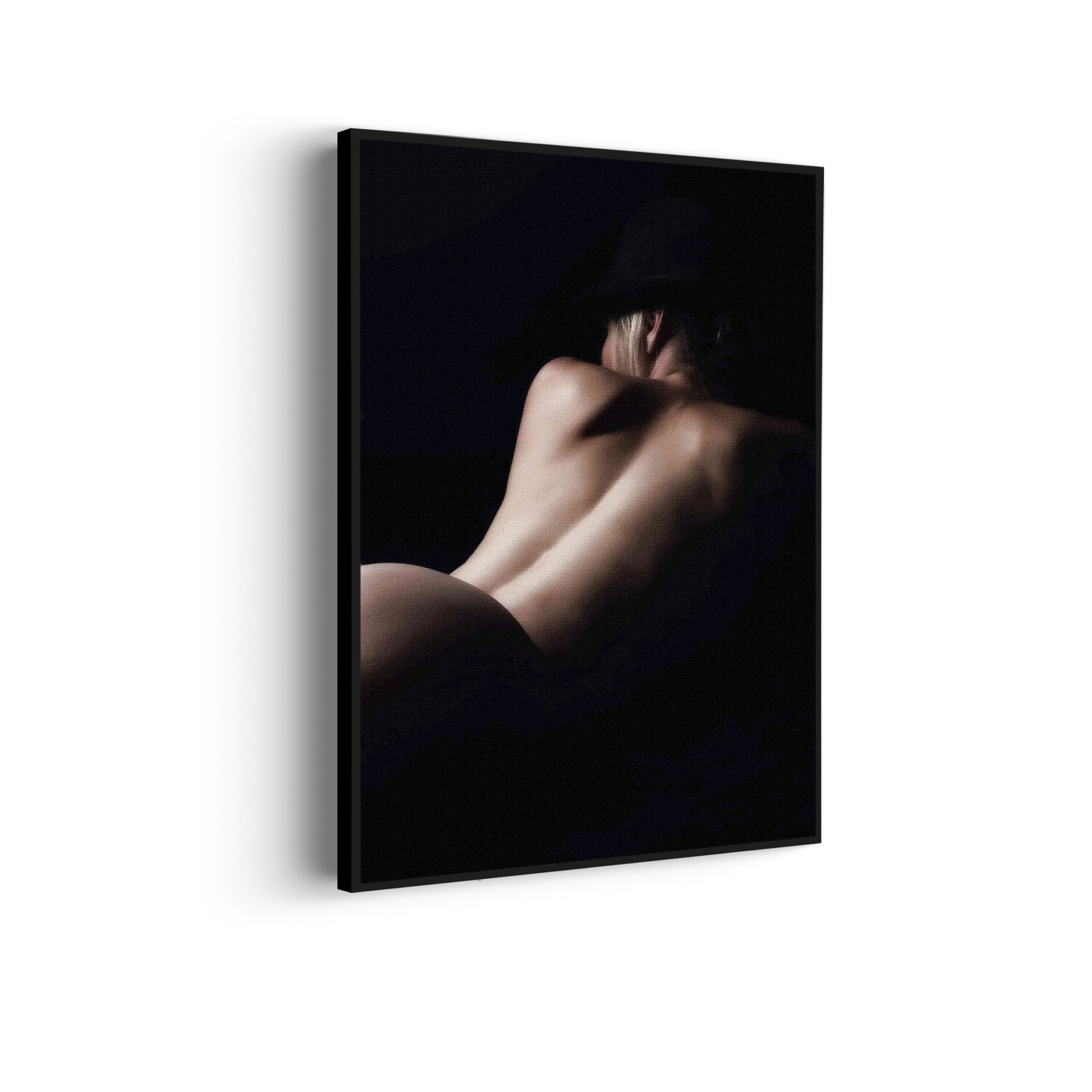 Akoestisch Schilderij Blote Vrouw achterzijde Met Hoed Rechthoek Verticaal Template 50 70 verticaal mensen 37 scaled 1