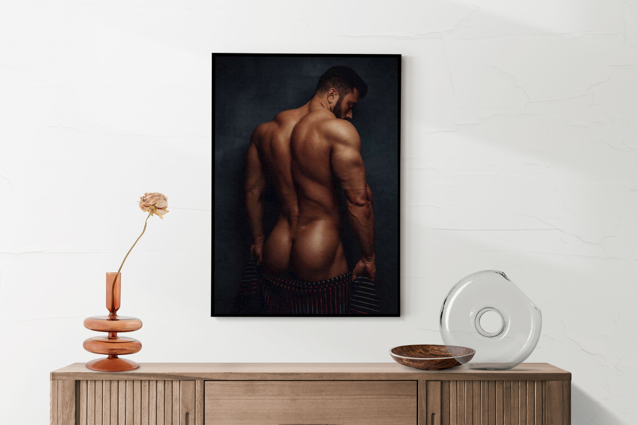 Akoestisch Schilderij Blote Man Van De Achterzijde Rechthoek Verticaal Template 50 70 verticaal mensen 39 2 scaled 1