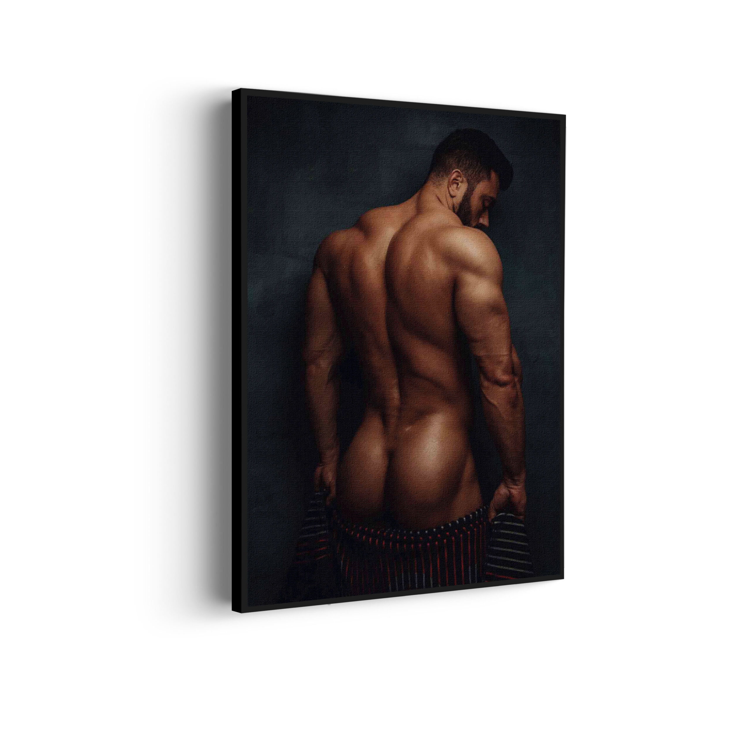 Akoestisch Schilderij Blote Man Van De Achterzijde Rechthoek Verticaal Template 50 70 verticaal mensen 39 scaled 1