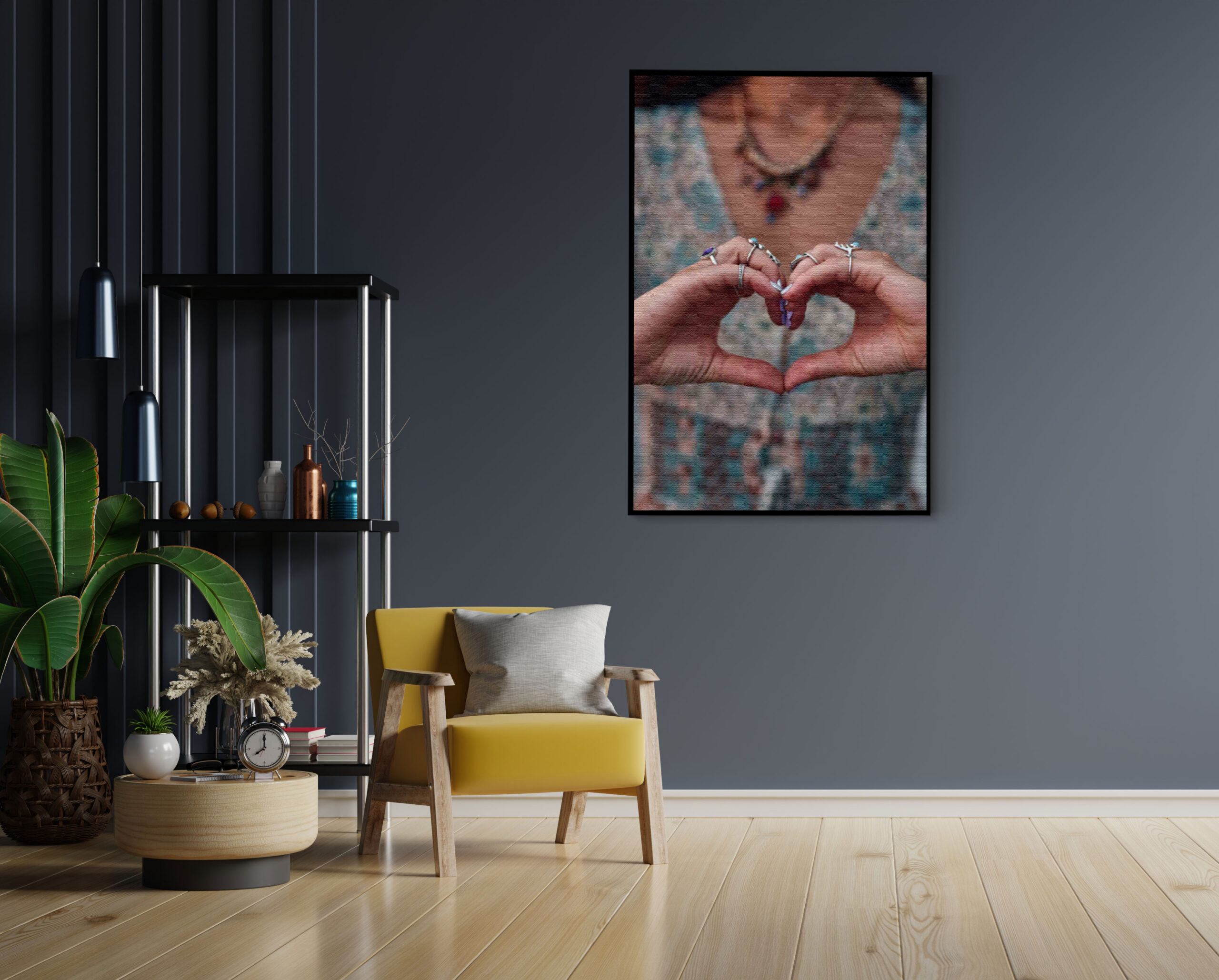 Akoestisch Schilderij Liefde In Een Handgebaar Rechthoek Verticaal Template 50 70 verticaal mensen 42 1 scaled 1