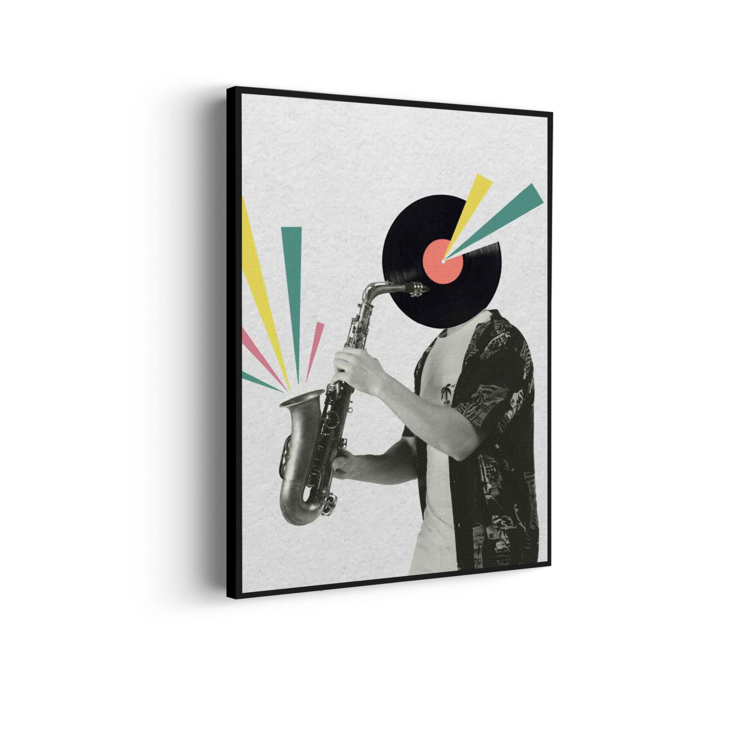 Akoestisch Schilderij Saxofonist Rechthoek Horizontaal Template 50 70 verticaal muziek 11 scaled 1