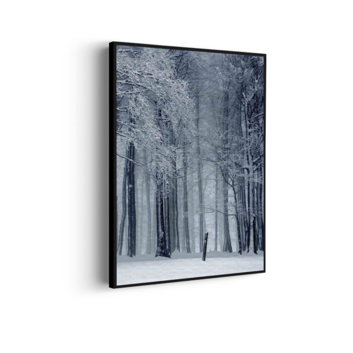 Akoestisch Schilderij Het winterse bos Rechthoek Verticaal Template 50 70 verticaal natuur 27 scaled 1