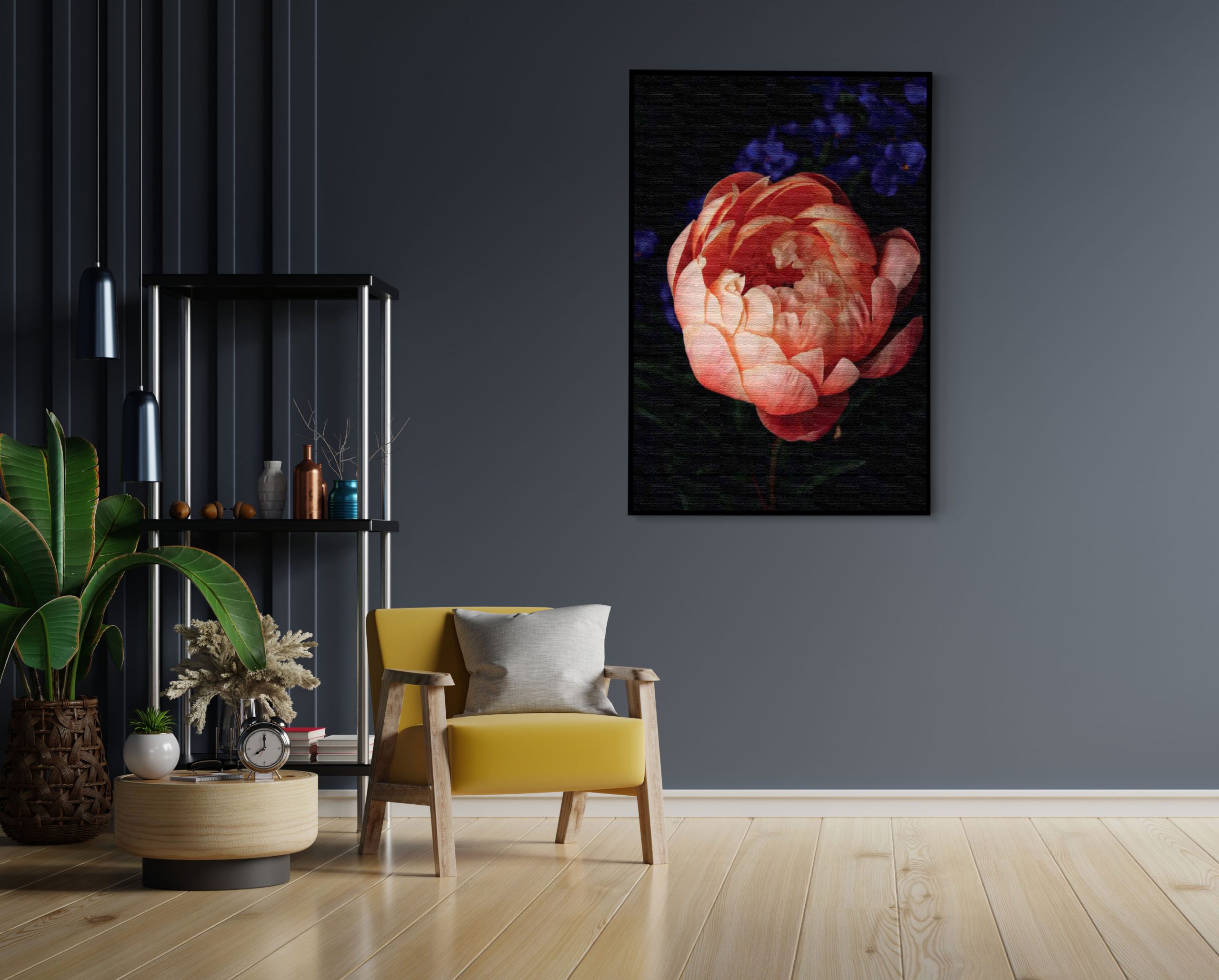 Akoestisch Schilderij De rivier van Zion Rechthoek Verticaal Template 50 70 verticaal natuur 28 1 scaled 1