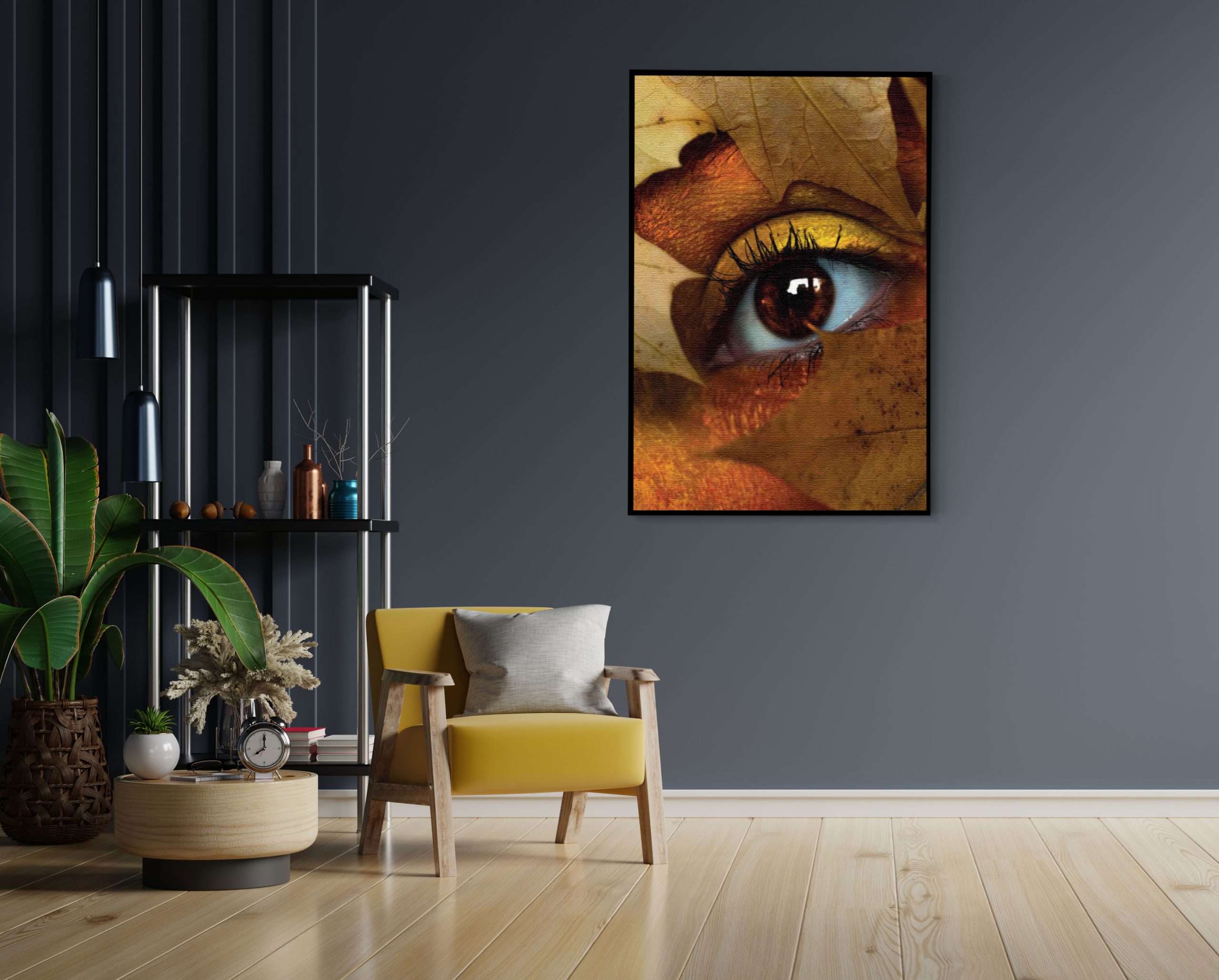 Akoestisch Schilderij De rivier van Zion Rechthoek Verticaal Template 50 70 verticaal natuur 30 1 scaled 1