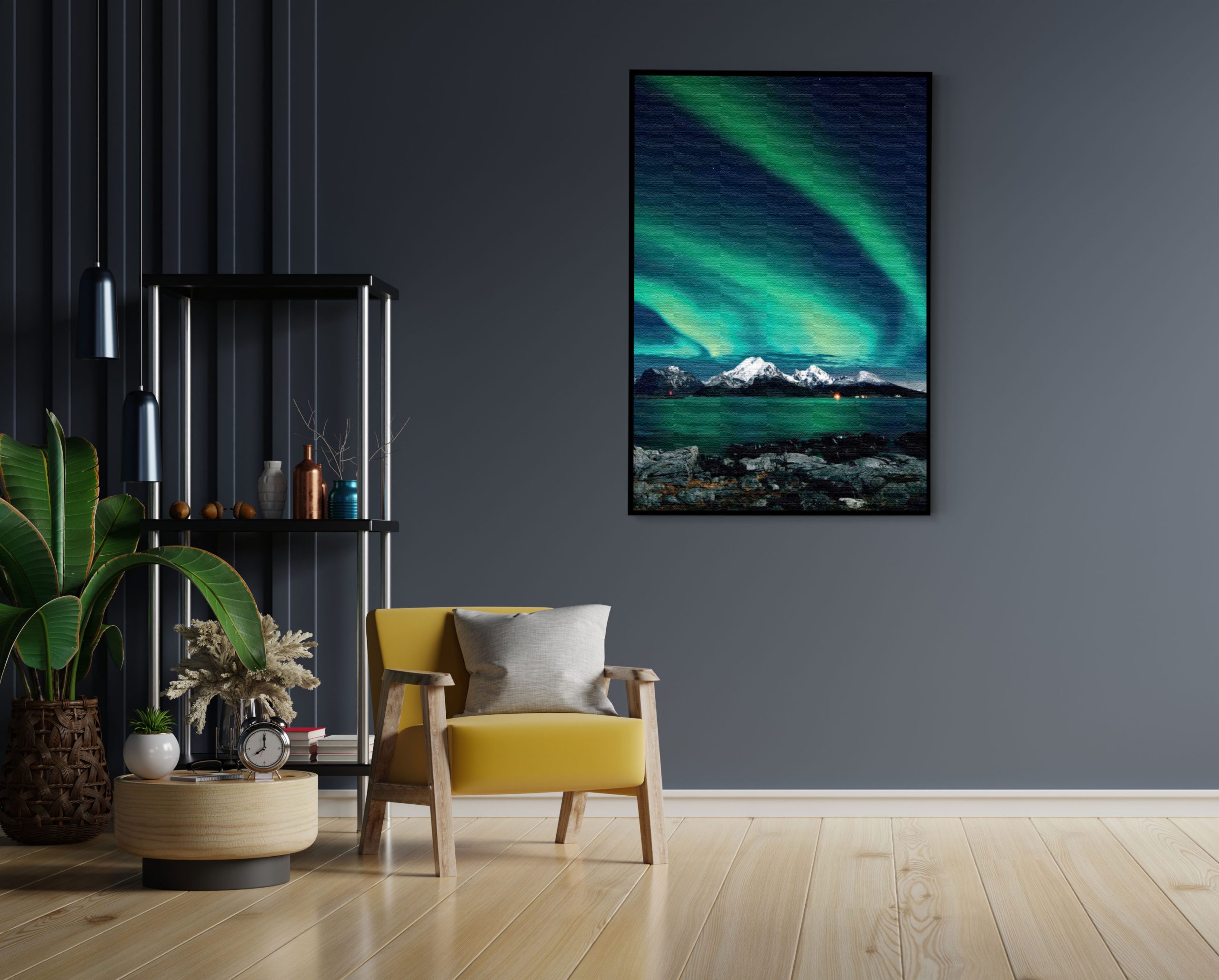 Akoestisch Schilderij De rivier van Zion Rechthoek Verticaal Template 50 70 verticaal natuur 32 1 scaled 1