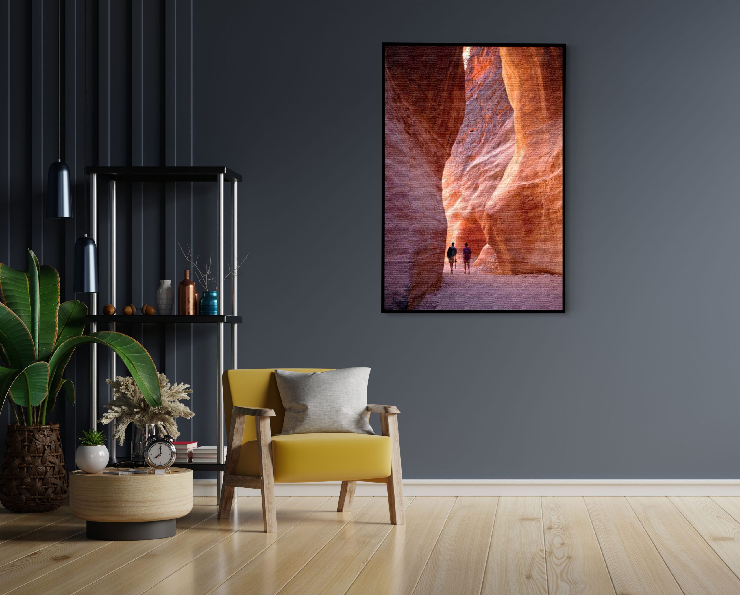 Akoestisch Schilderij De rivier van Zion Rechthoek Verticaal Template 50 70 verticaal natuur 37 1 scaled 1