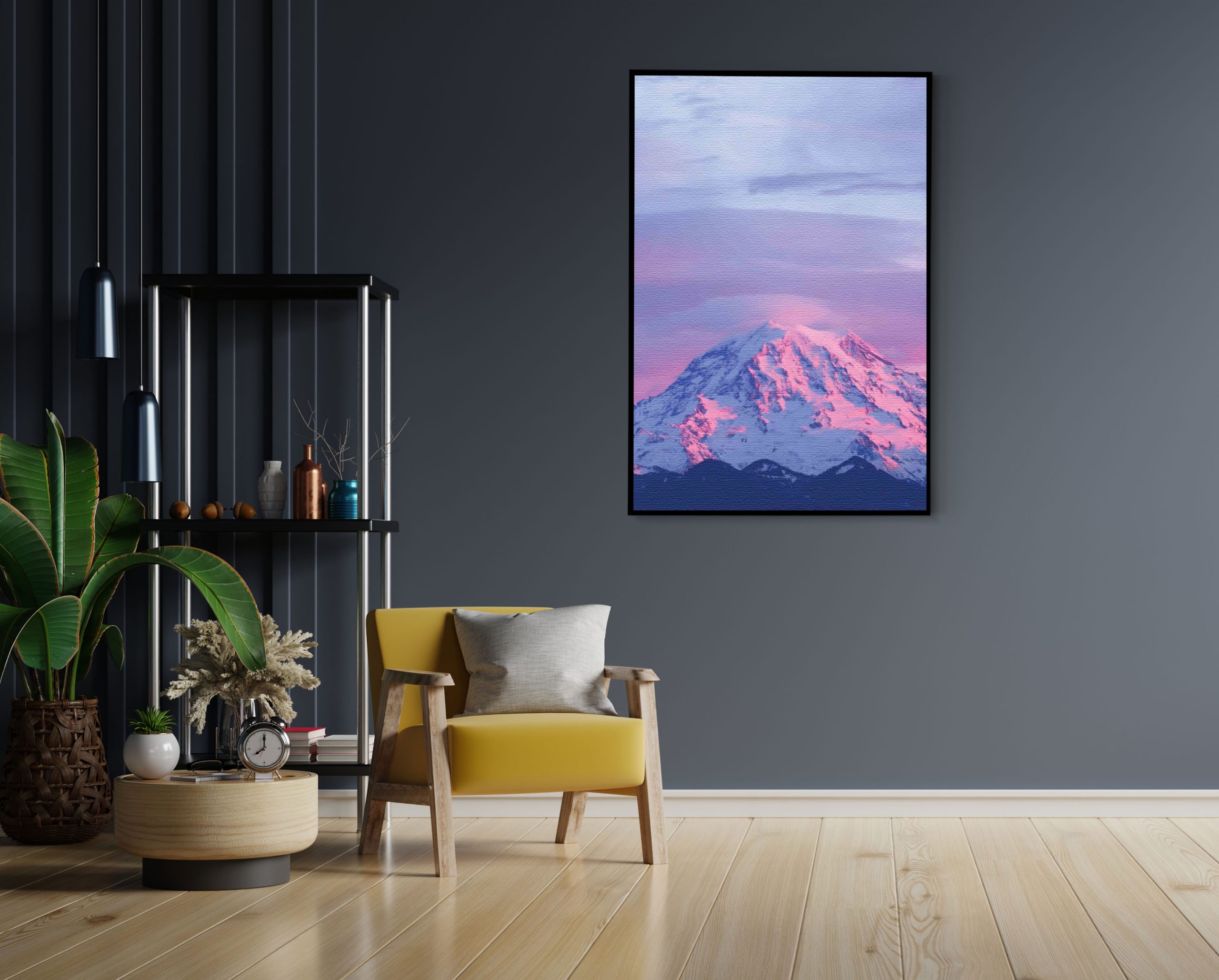 Akoestisch Schilderij De rivier van Zion Rechthoek Verticaal Template 50 70 verticaal natuur 41 1 scaled 1