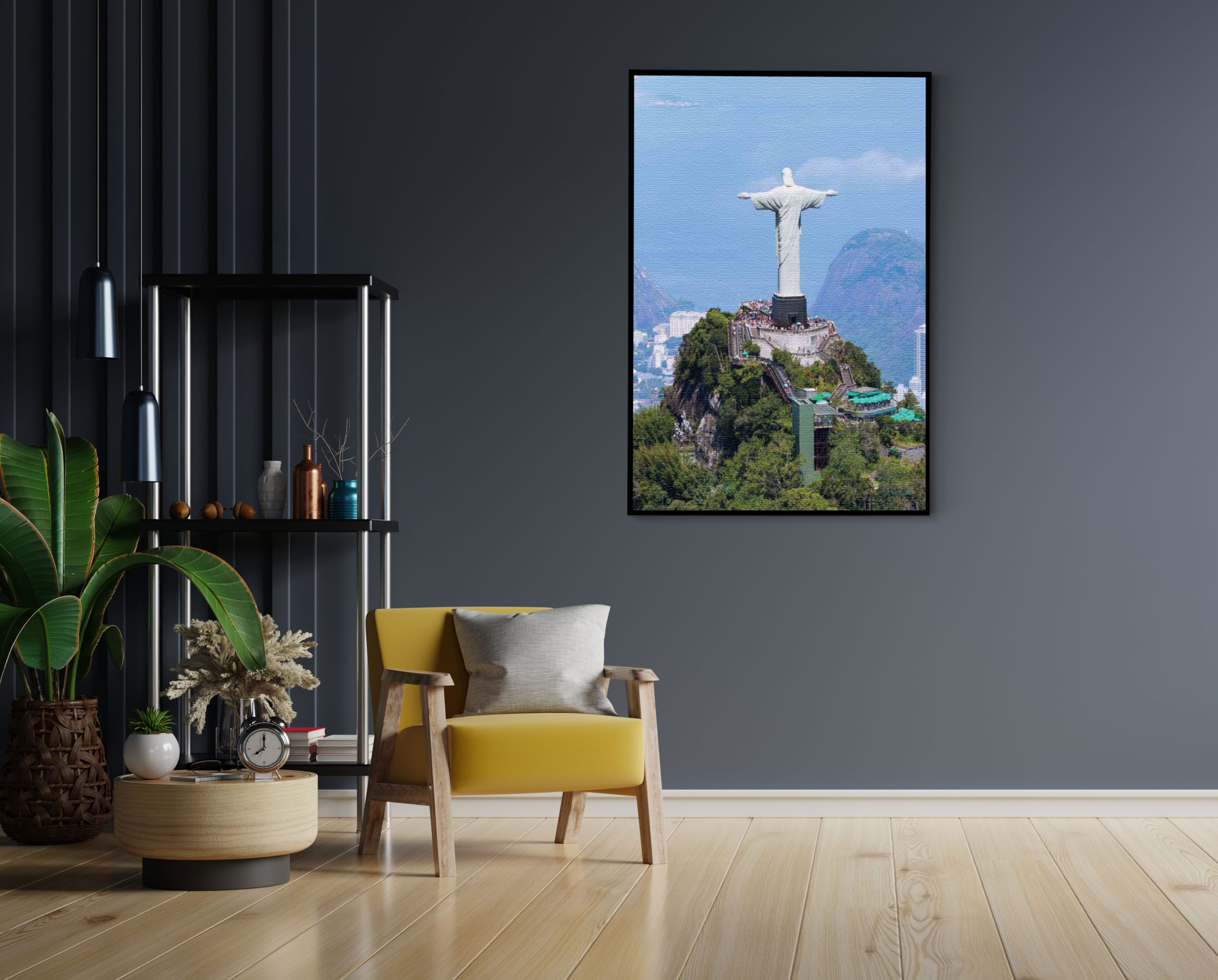 Akoestisch Schilderij Christus de verlosser Rechthoek Verticaal Template 50 70 verticaal natuur 50 1 scaled 1