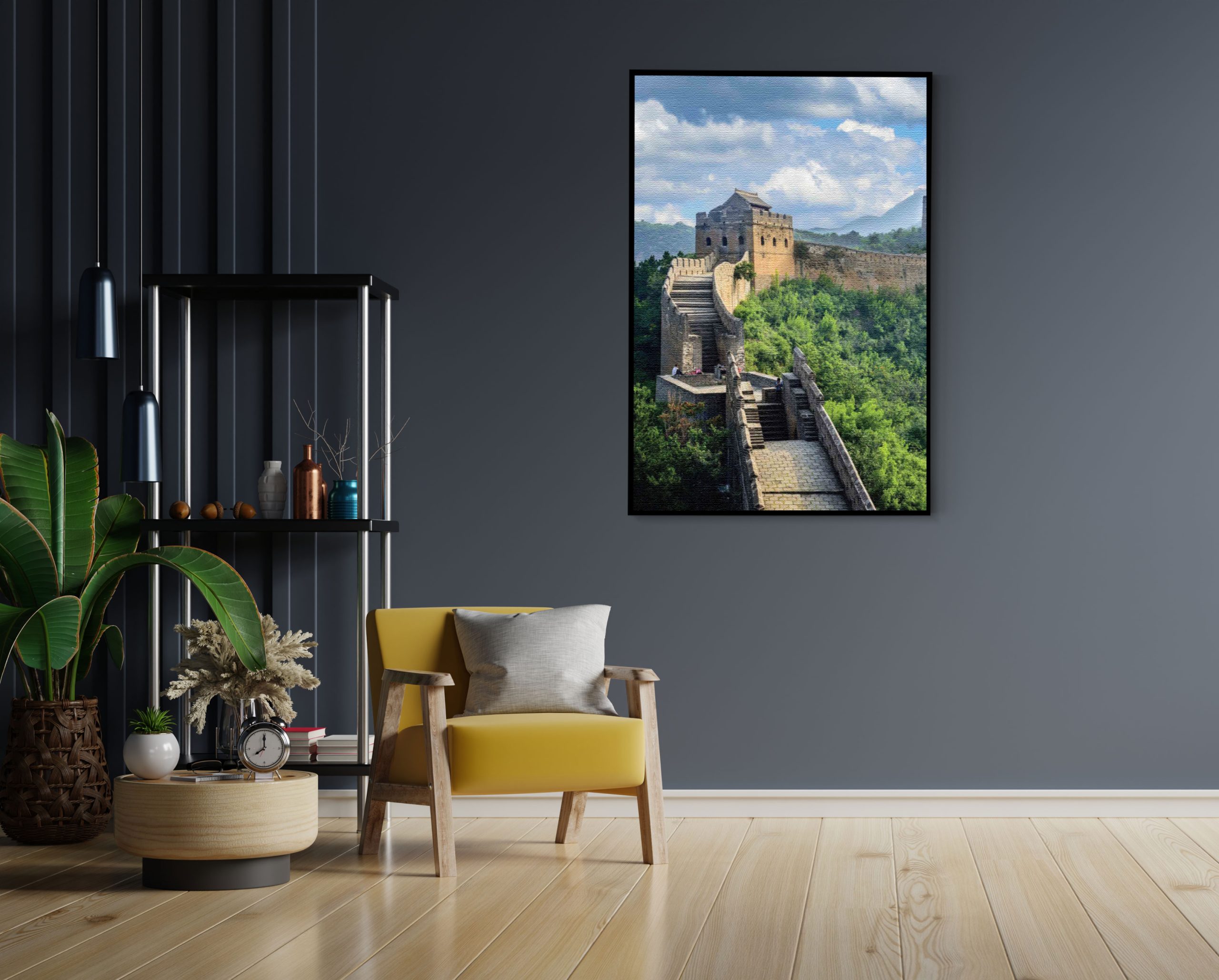 Akoestisch Schilderij De Chinese muur 2 Rechthoek Verticaal Template 50 70 verticaal natuur 51 1 scaled 1