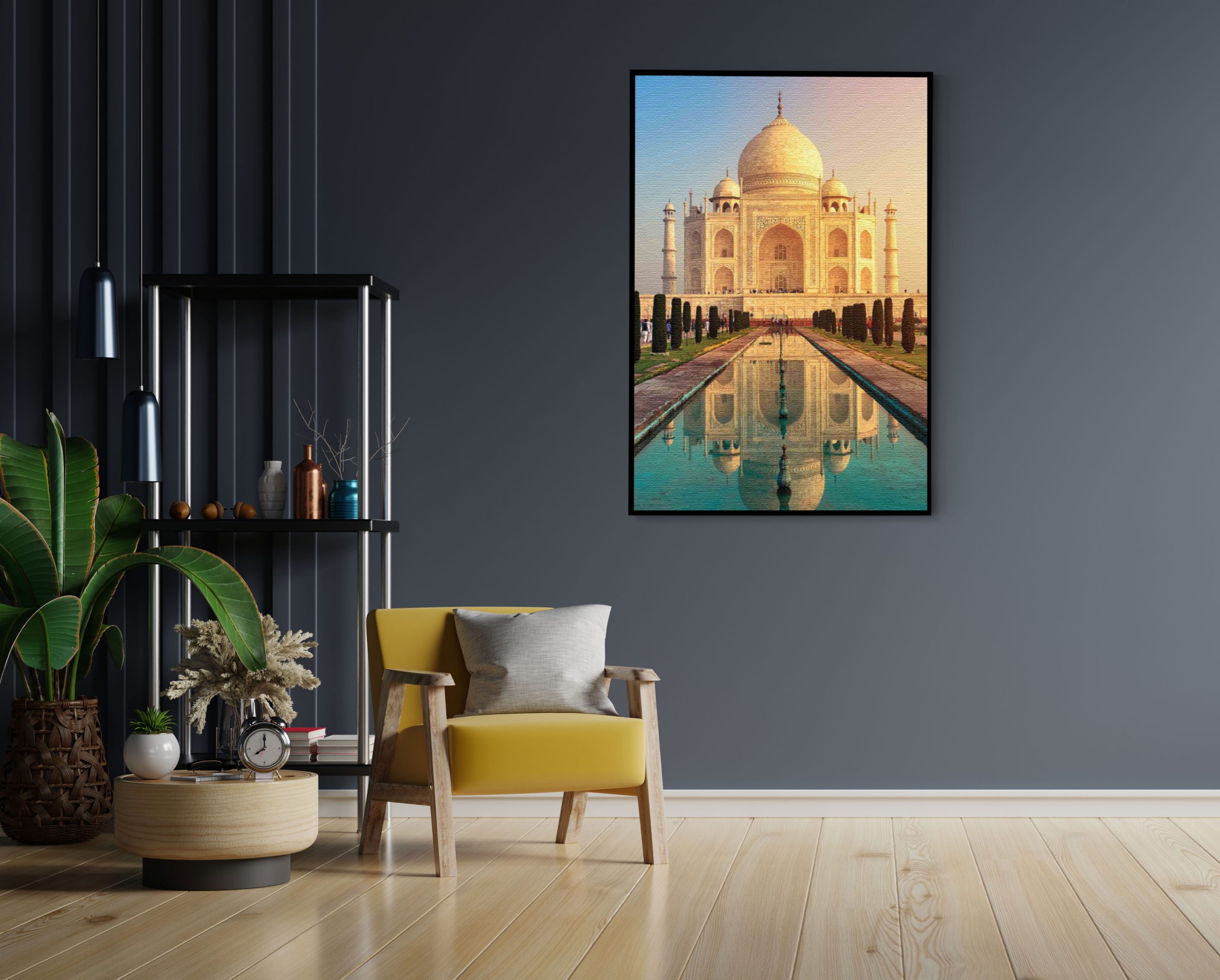 Akoestisch Schilderij De Tajmahal Rechthoek Verticaal Template 50 70 verticaal natuur 55 1 scaled 1