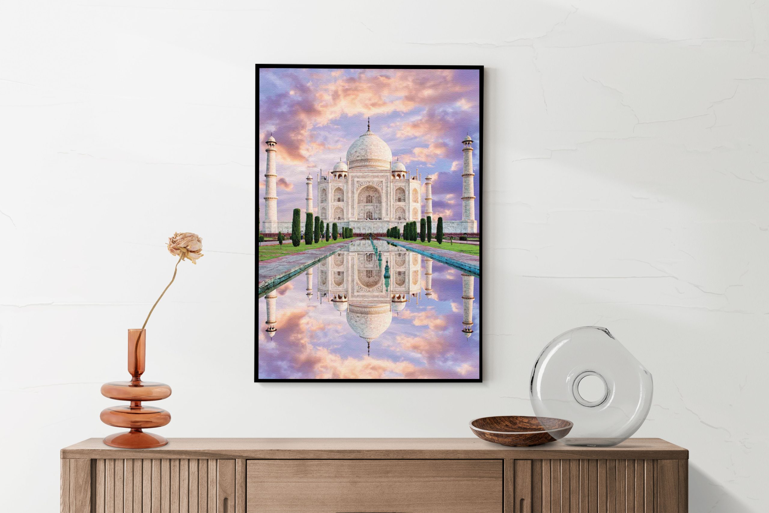 Akoestisch Schilderij De Tajmahal 2 Rechthoek Verticaal Template 50 70 verticaal natuur 58 2 scaled 1