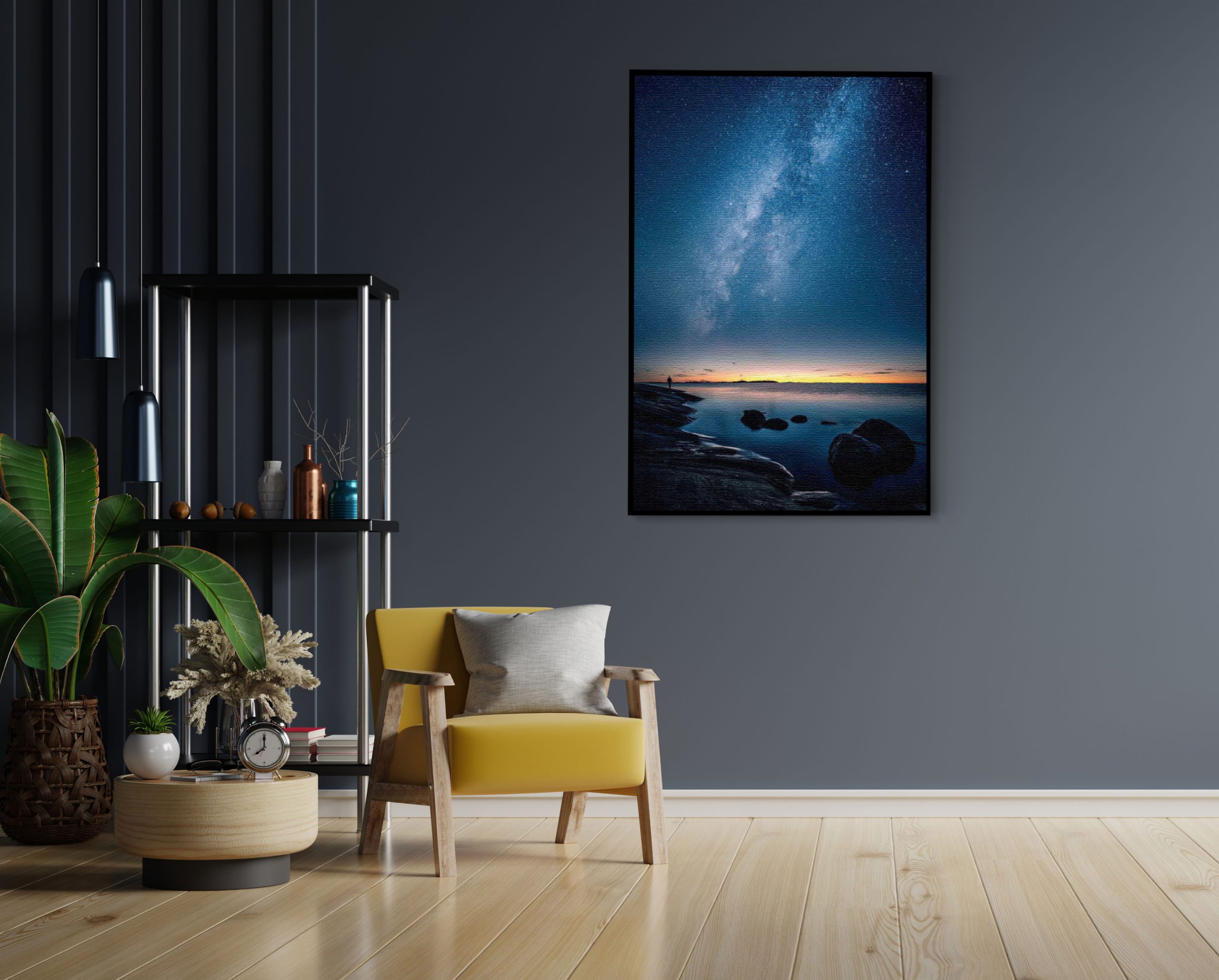 Akoestisch Schilderij De Blauwe Melkweg Rechthoek Verticaal Template 50 70 verticaal natuur 72 1 scaled 1