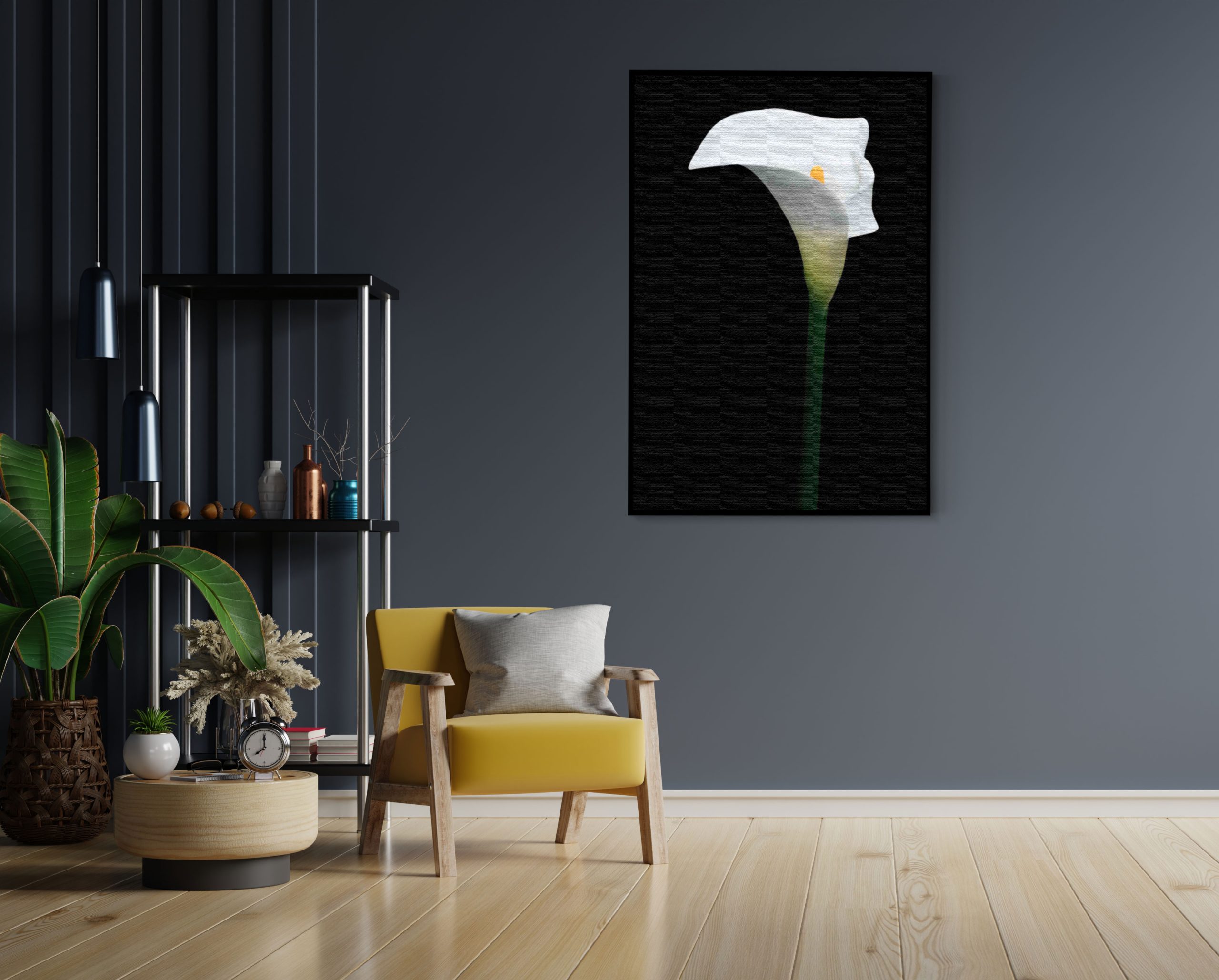 Akoestisch Schilderij Aaronskelk Rechthoek Verticaal Template 50 70 verticaal natuur 73 1 scaled 1