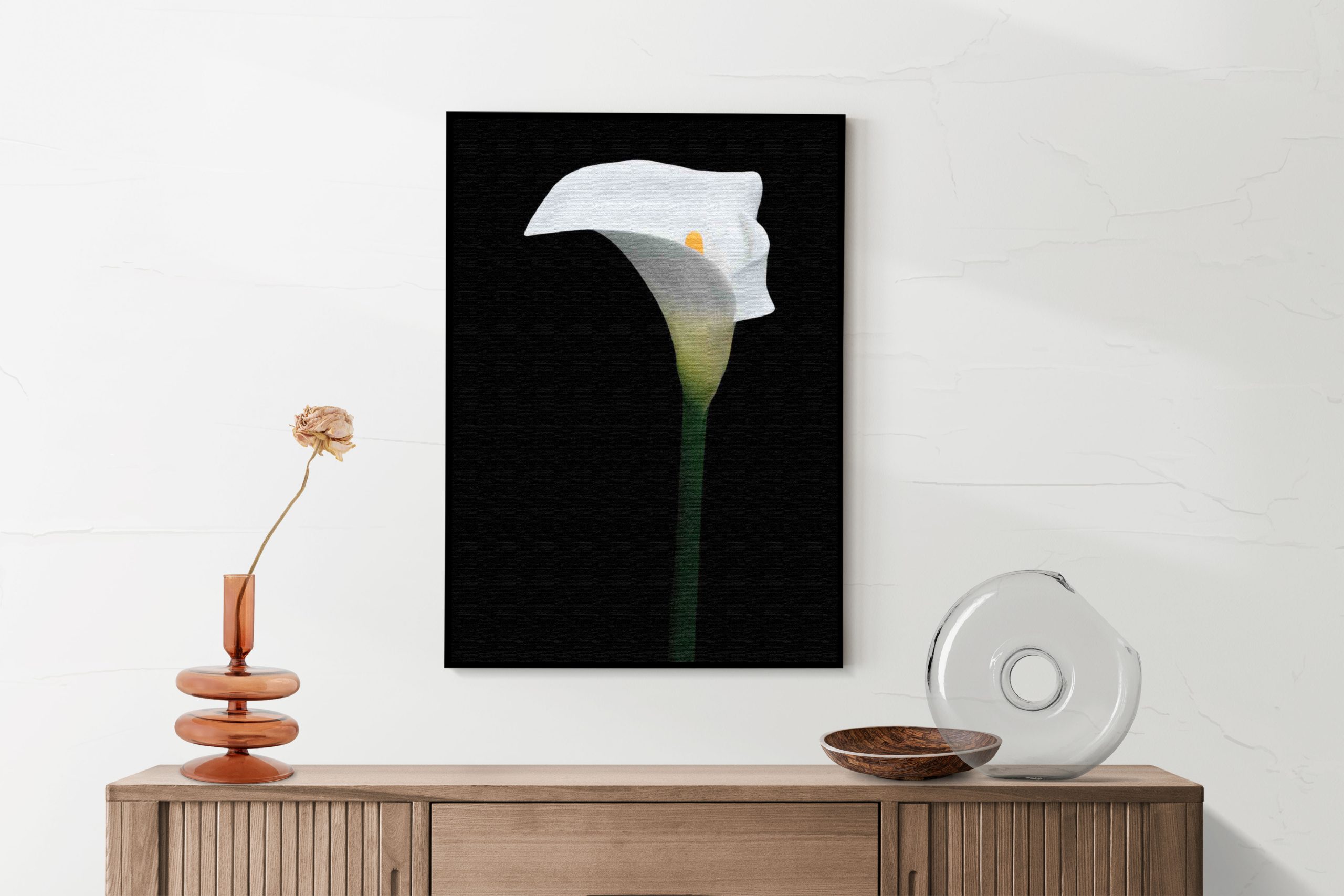 Akoestisch Schilderij Aaronskelk Rechthoek Verticaal Template 50 70 verticaal natuur 73 2 scaled 1