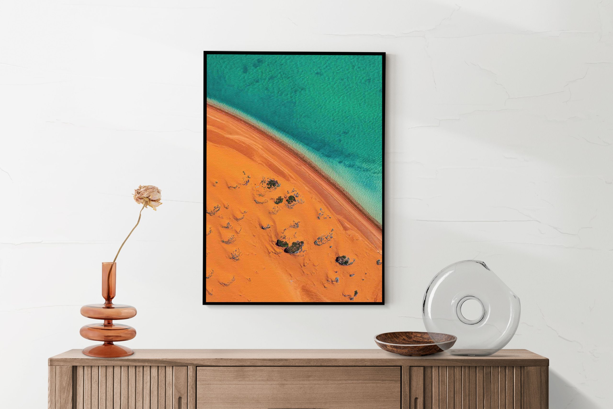 Akoestisch Schilderij Kleurrijke woestijn Rechthoek Verticaal Template 50 70 verticaal natuur 79 2 scaled 1