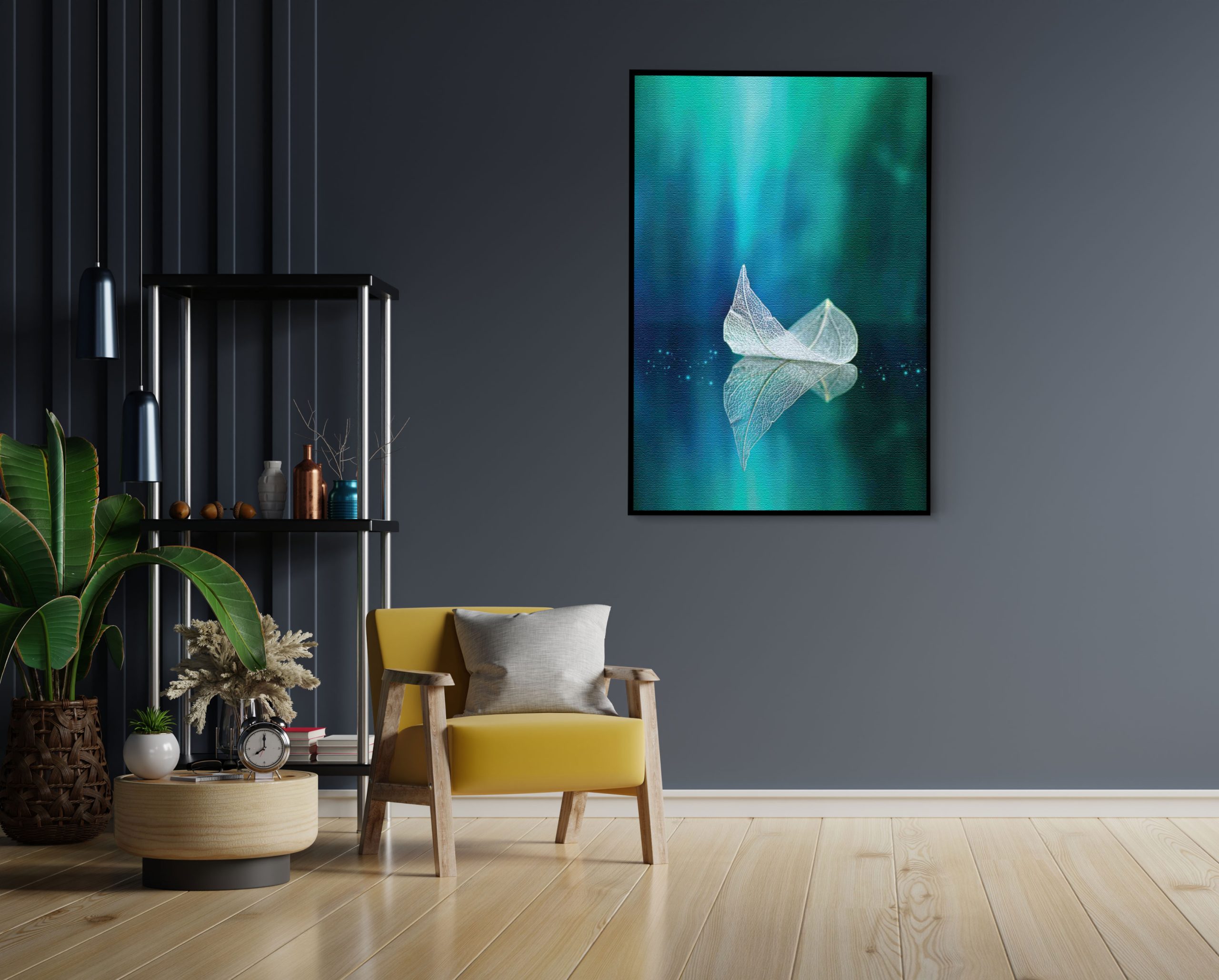 Akoestisch Schilderij Het noorderlicht Rechthoek Verticaal Template 50 70 verticaal natuur 90 scaled 1