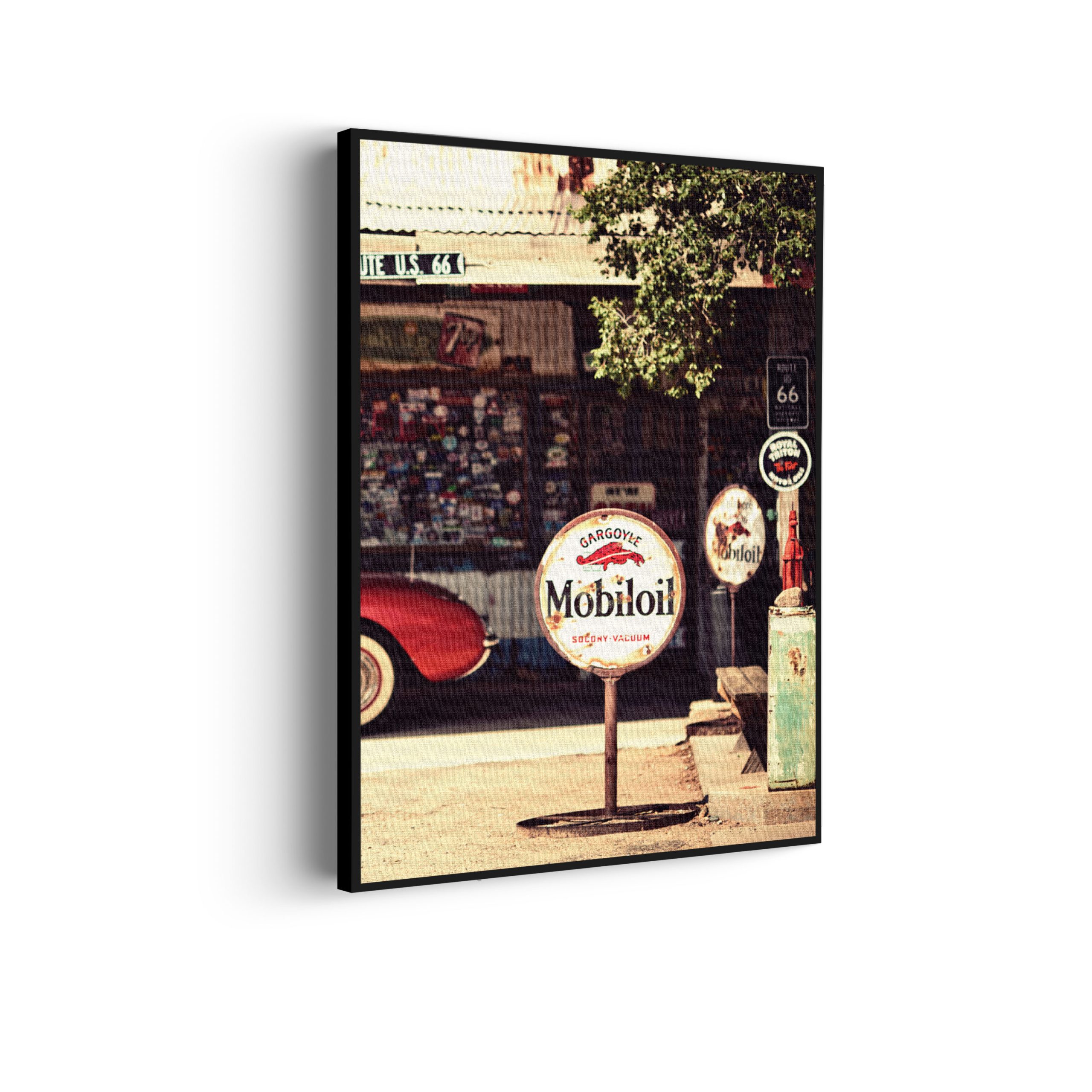 Akoestisch Schilderij Route 66 Rechthoek Verticaal Template 50 70 verticaal retro 12 scaled 1