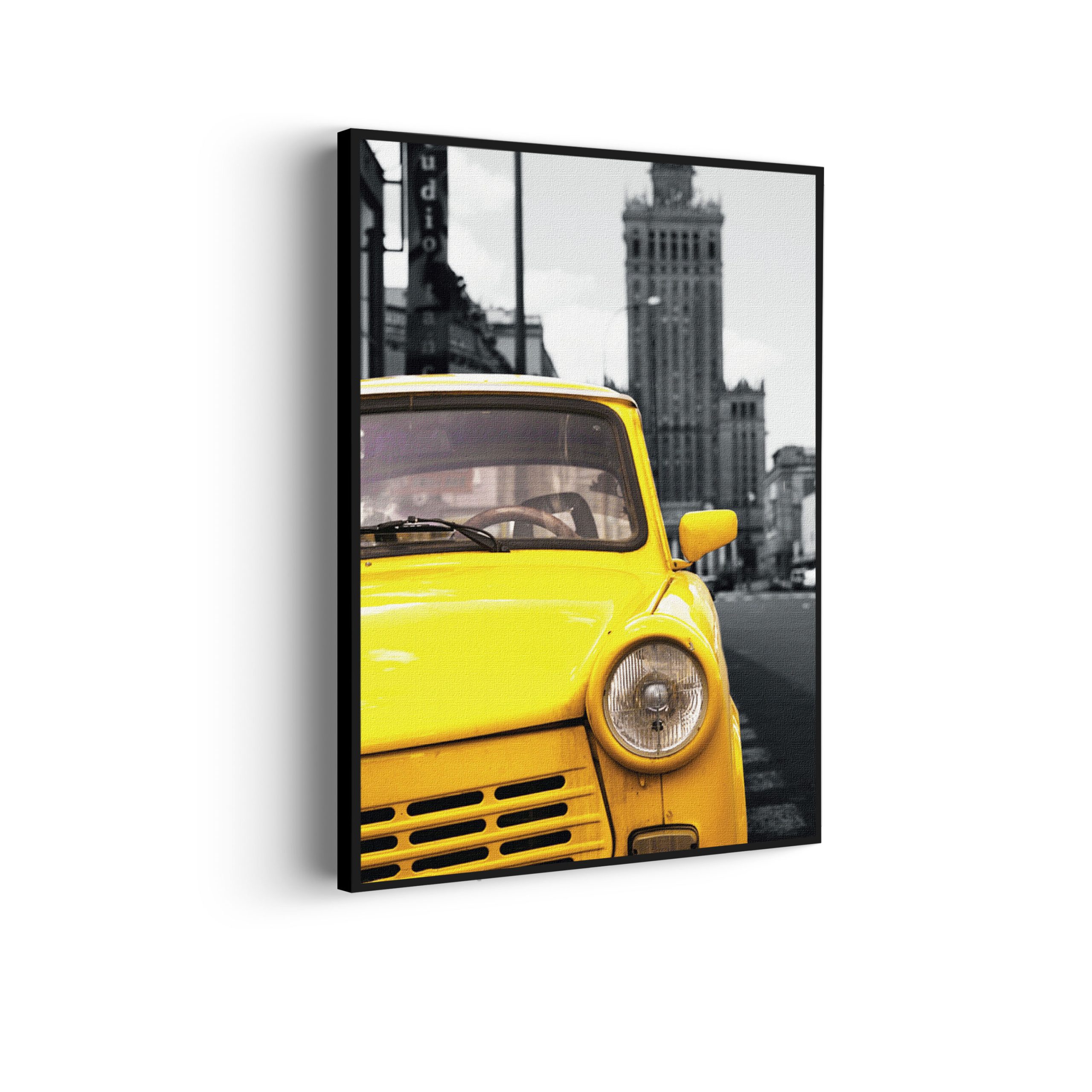 Akoestisch Schilderij Old School Gele Taxi 02 Rechthoek Verticaal Template 50 70 verticaal retro 16 scaled 1
