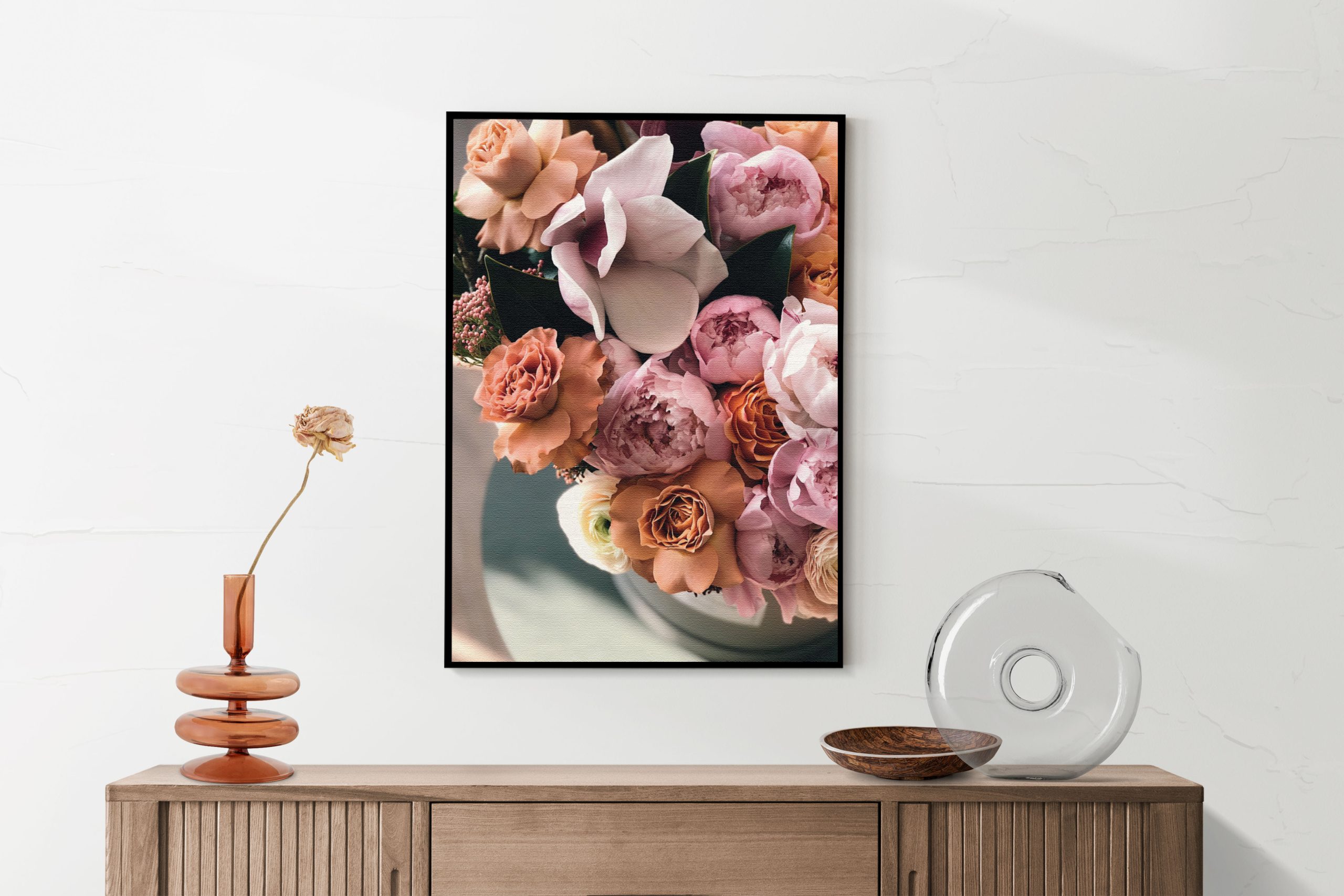 Akoestisch Schilderij Rozen Boeket Rechthoek Verticaal Template 50 70 verticaal romantisch 12 2 scaled 1