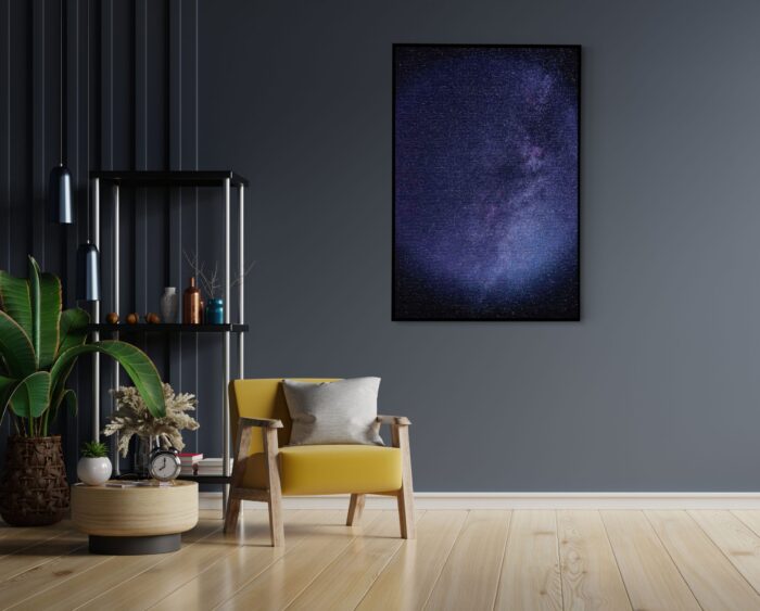 Akoestisch Schilderij Het sterrenstelsel Rechthoek Verticaal Template 50 70 verticaal ruimtevaart 9 1 scaled 1