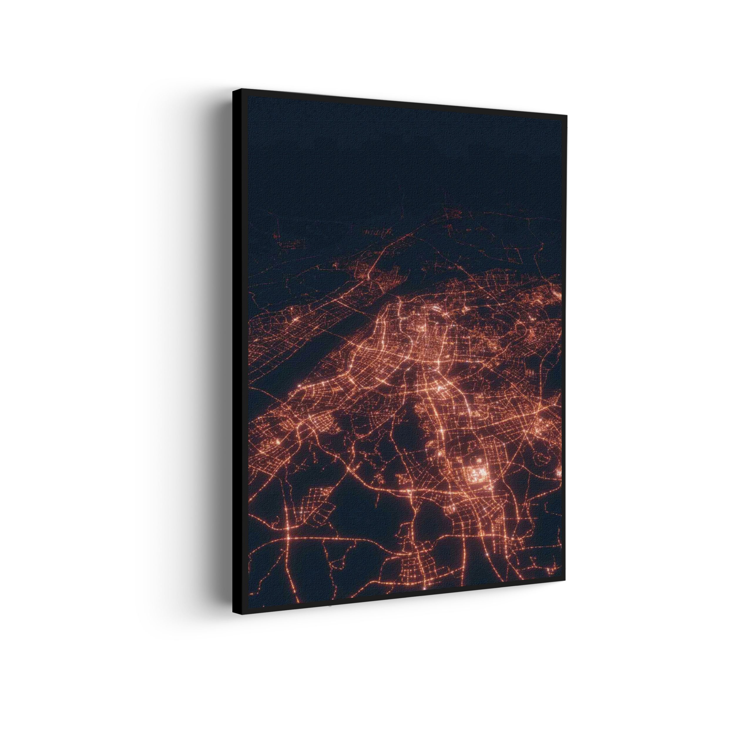 Akoestisch Schilderij Luchtfoto Nacht 02 Rechthoek Verticaal Template 50 70 verticaal steden 107 2 scaled 1