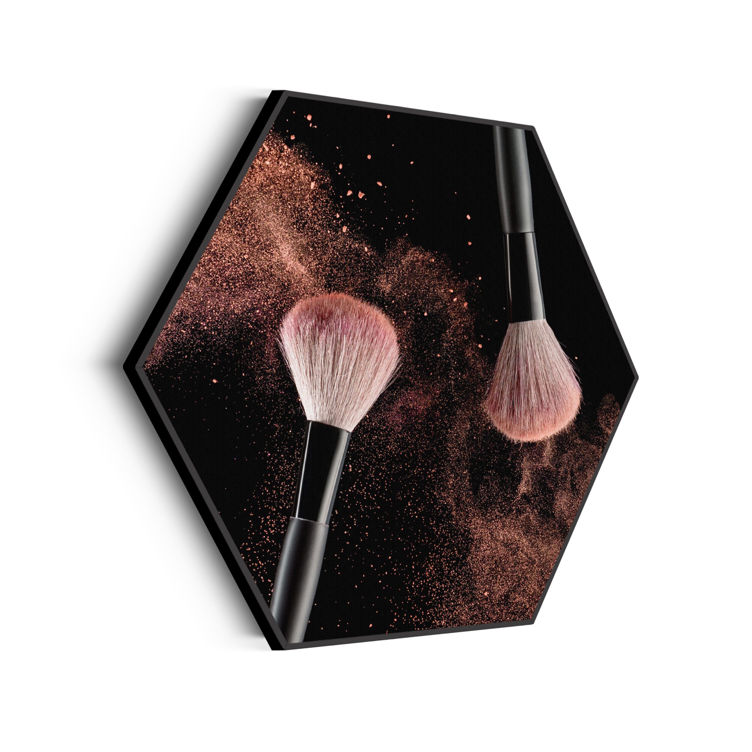 Akoestisch Schilderij Make up Poederkwast Naturel Hexagon Template Hexagon Beauty 2 1 scaled 1