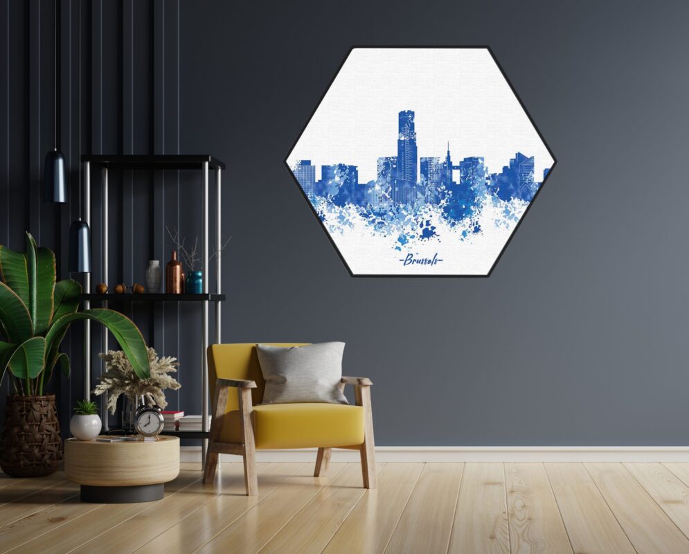 De Magie van Schilderijen in de Woonkamer: Tips voor het Perfecte Kunstwerk Template Hexagon Steden 4 2 scaled 1