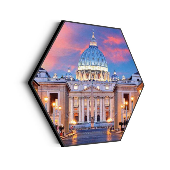 Akoestisch Schilderij Het Vaticaan Hexagon Template Hexagon Steden 56 scaled 1