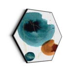 Akoestisch Schilderij De Schattige Vosjes Hexagon Template Hexagon abstract 110 scaled 1
