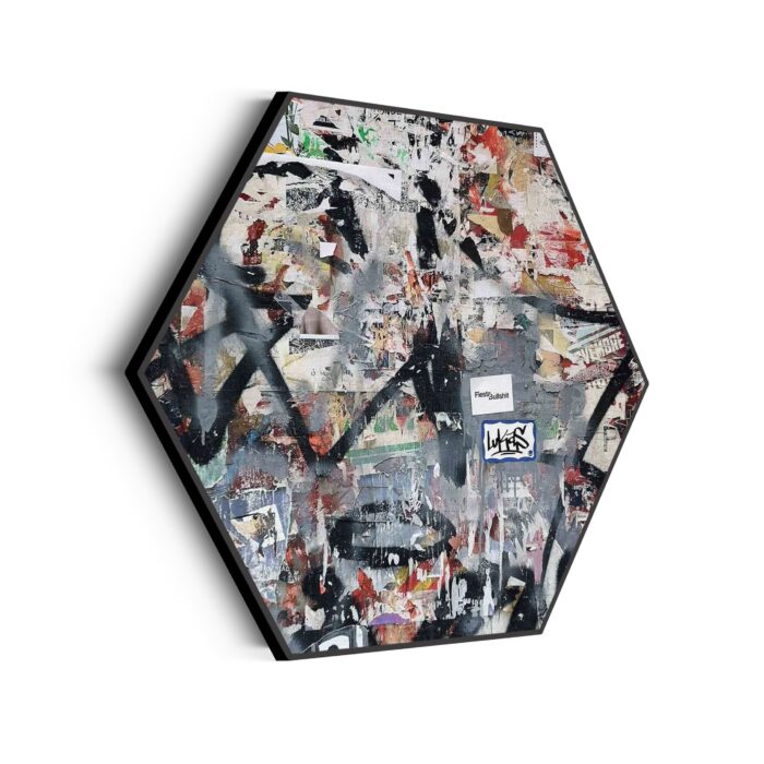 Akoestisch Schilderij Knip en Plak Kunst Hexagon Template Hexagon abstract 50 scaled 1