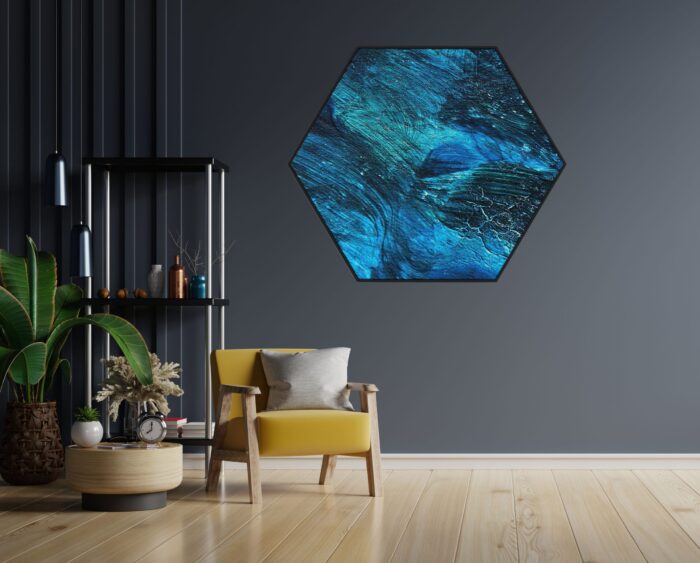 Akoestisch Schilderij Abstrat Blauw Hexagon Template Hexagon abstract 84 1 scaled 1