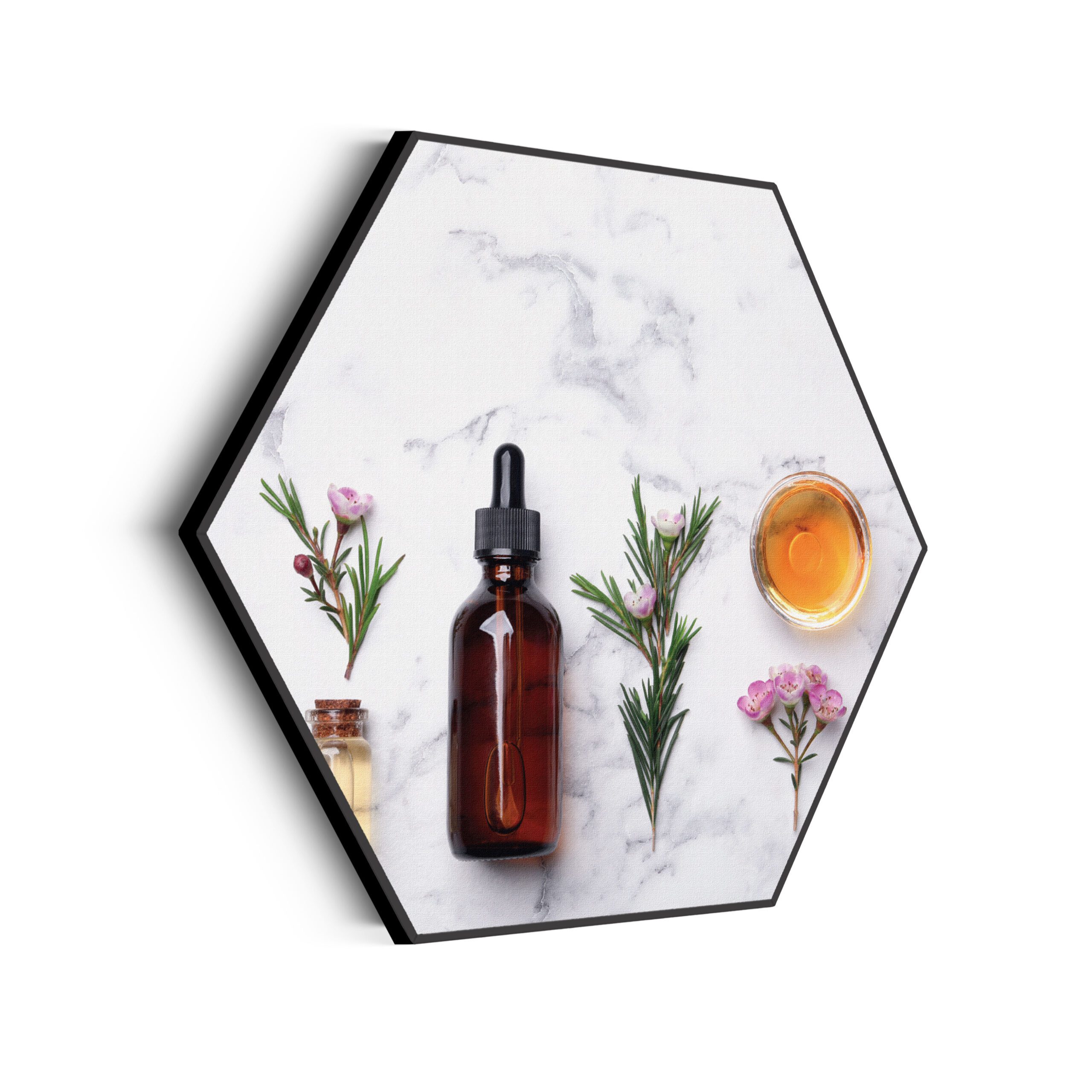 Akoestisch Schilderij Beautysalon Marmer Hexagon Template Hexagon beauty 11 scaled 1