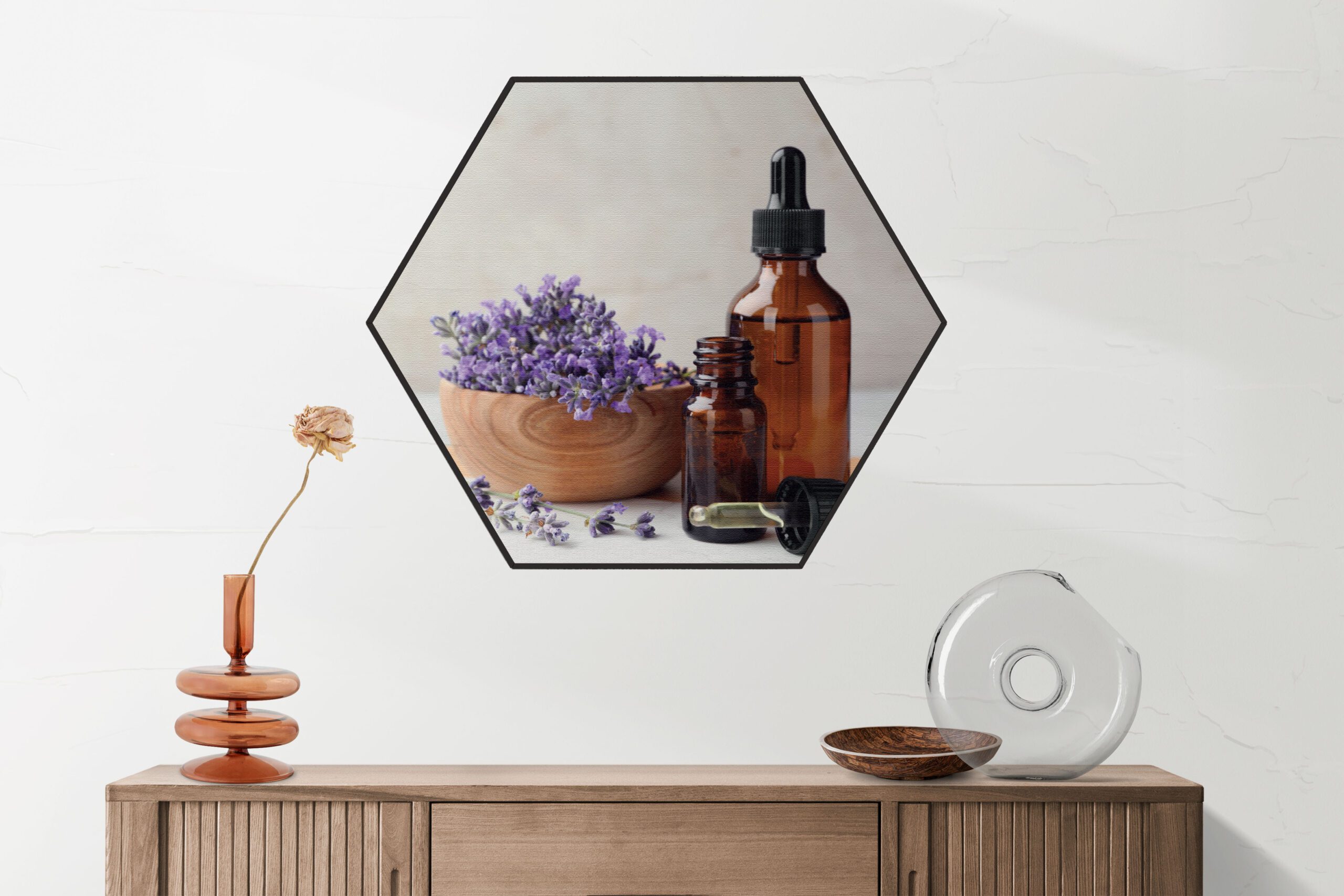 Akoestisch Schilderij Beautysalon Lavendel Marmer 01 Hexagon Template Hexagon beauty 12 1 1 scaled 1