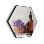Akoestisch Schilderij Beautysalon Lavendel Marmer 01 Hexagon Template Hexagon beauty 12 scaled 1