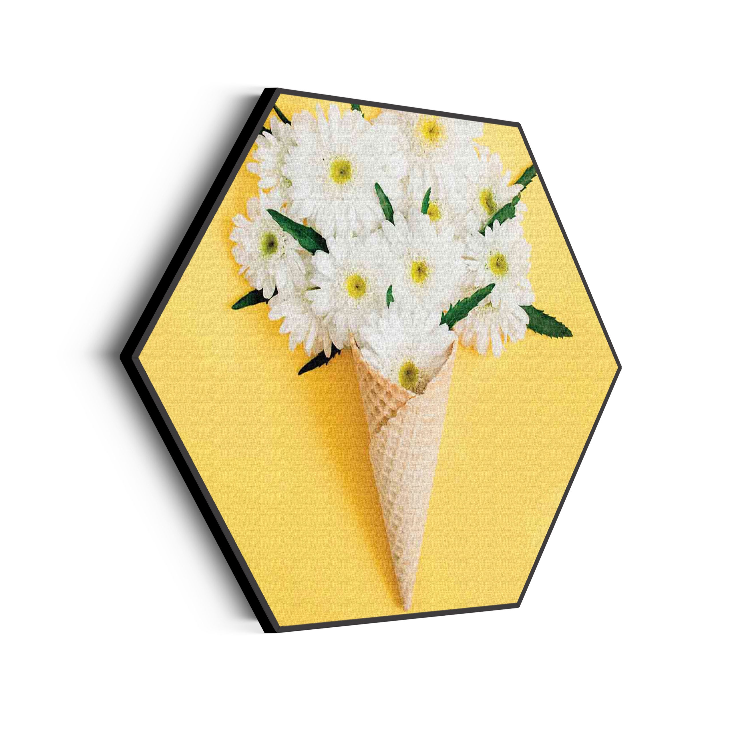 Akoestisch Schilderij Koffie Love Hexagon Template Hexagon eten en drinken 15 scaled 1