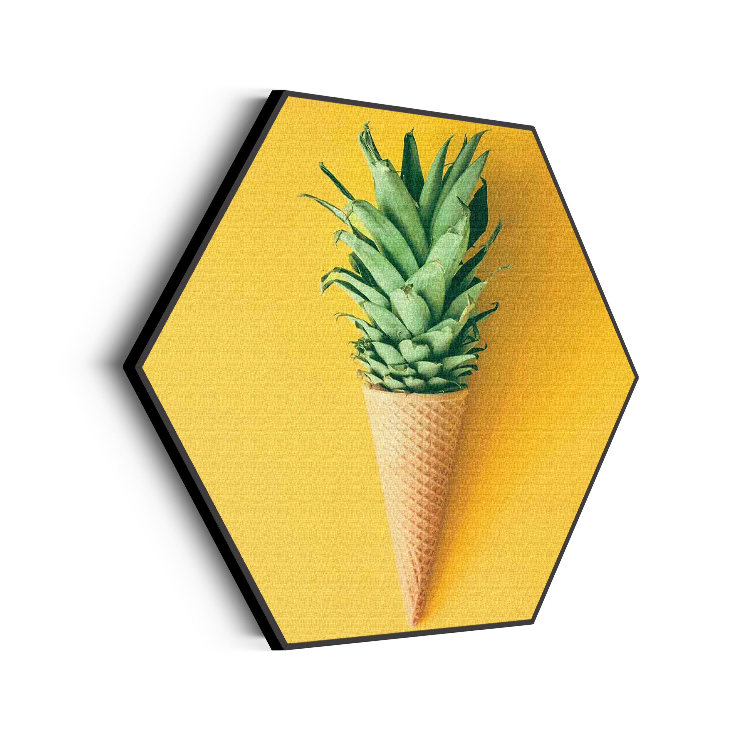 Akoestisch Schilderij Koffie Love Hexagon Template Hexagon eten en drinken 16 scaled 1