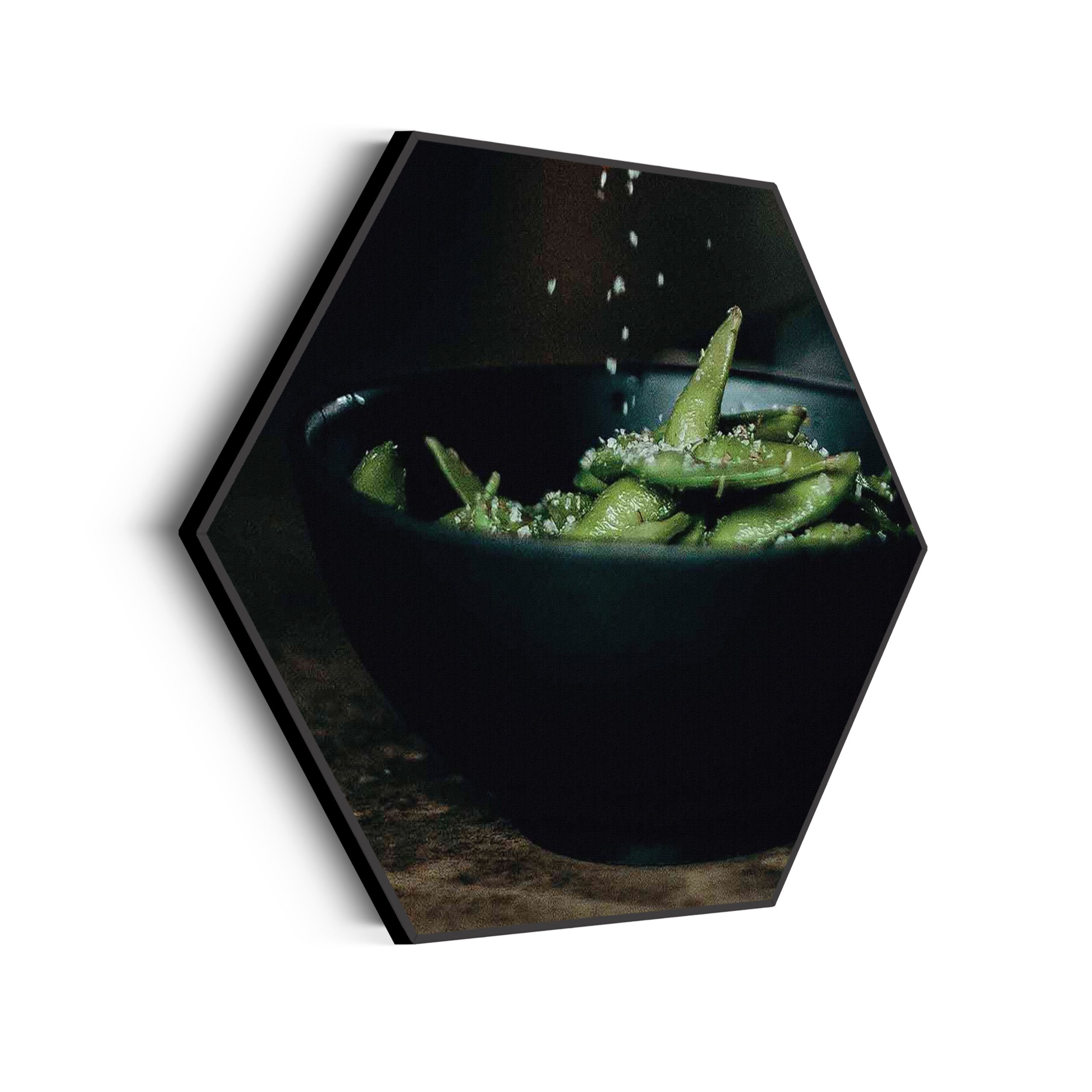 Akoestisch Schilderij Koffie Love Hexagon Template Hexagon eten en drinken 21 scaled 1