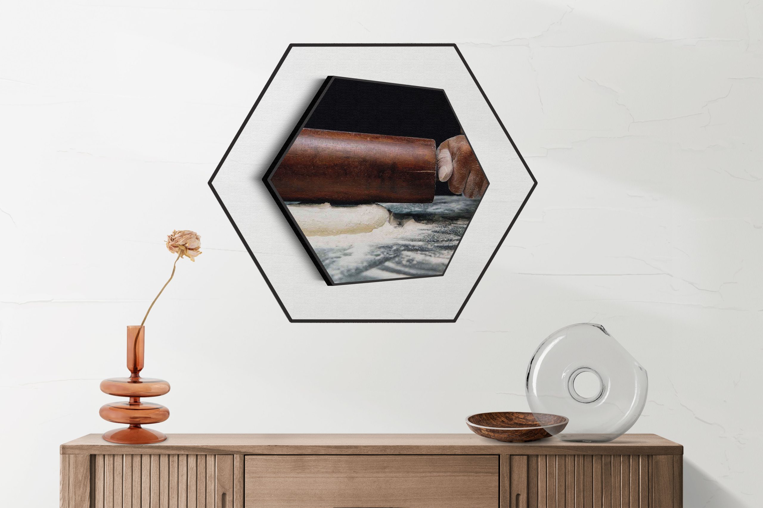 Akoestisch Schilderij Koffie Love Hexagon Template Hexagon eten en drinken 25 2 scaled 1